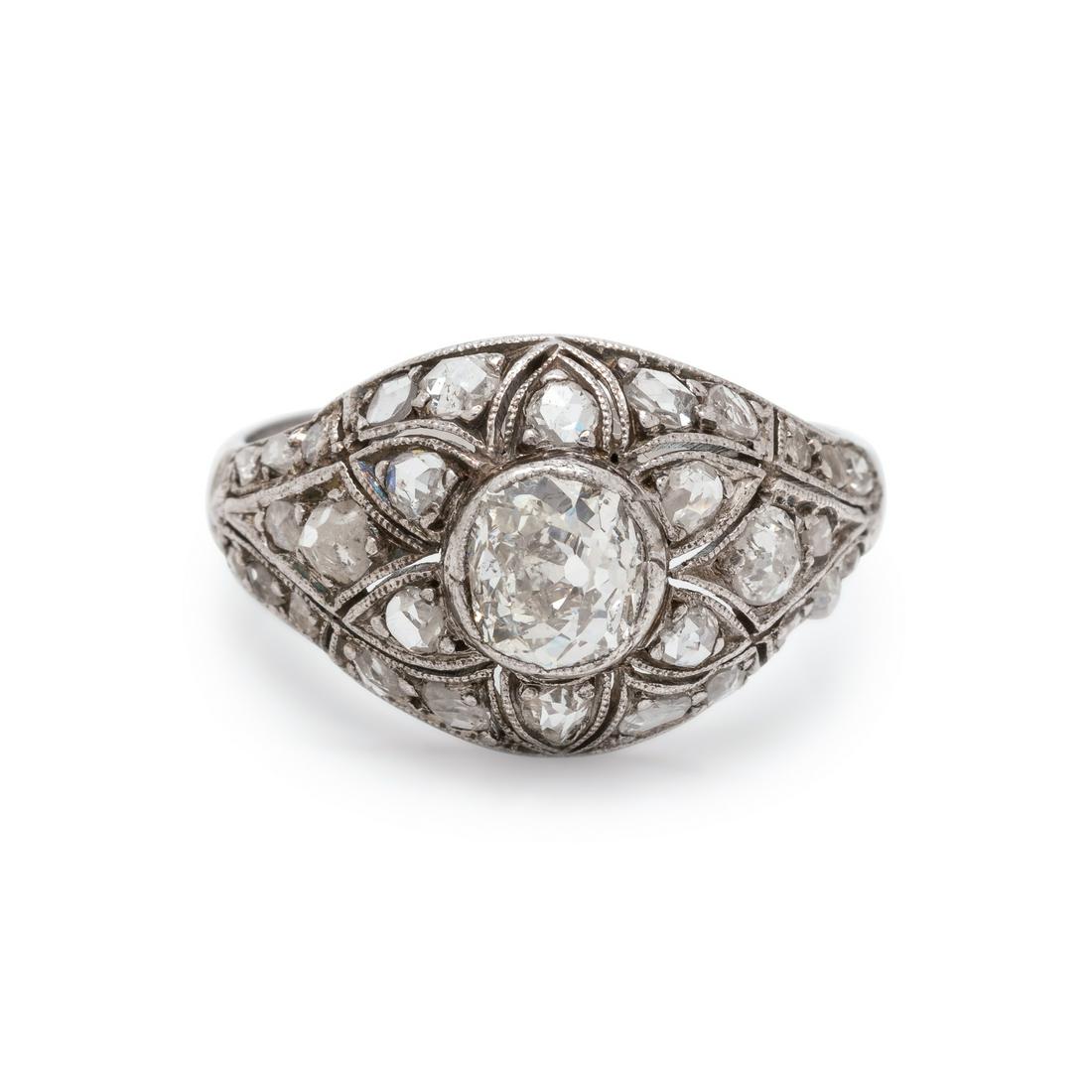 ANTIQUE, DIAMOND RING (1 of 3)