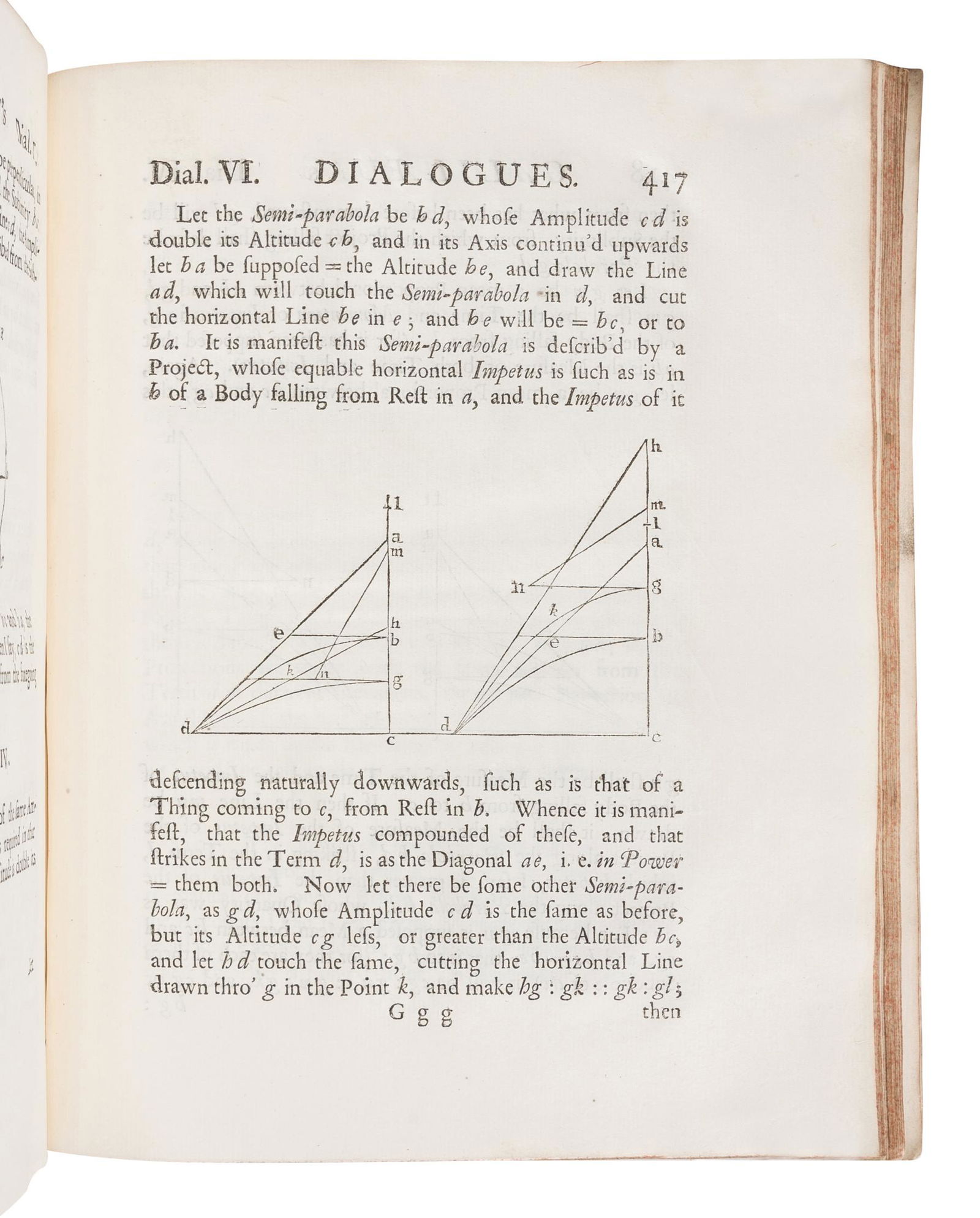 GALILEI, Galileo (1564-1642).   Mathematical (1 of 3)