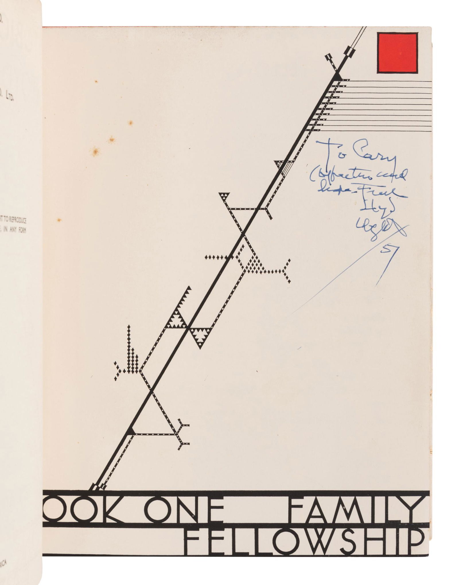 WRIGHT, Frank Lloyd (1867-1959).  An (1 of 3)