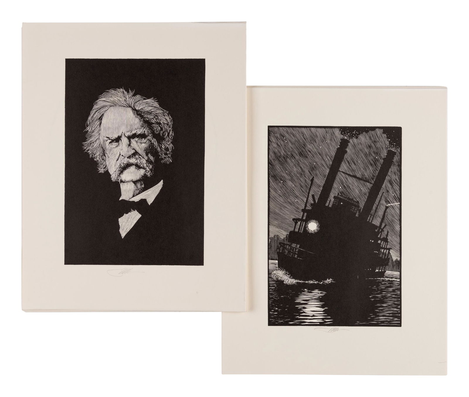 [MOSER, Barry, illustrator]. CLEMENS, Samuel Langhorne (1 of 1)