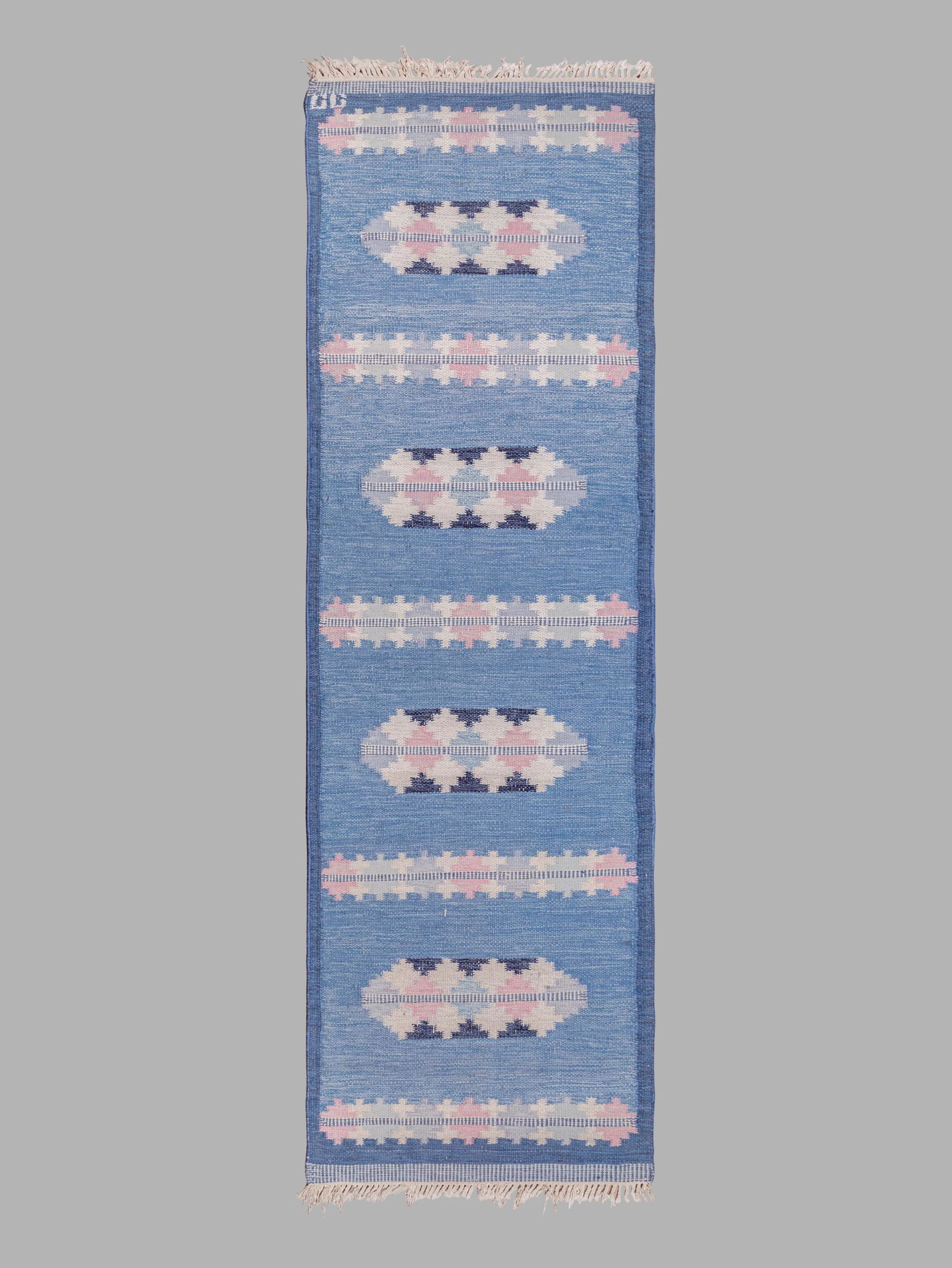 Gitt Grannsjo (Swedish, 20th Century) Flatweave Runner (1 of 4)
