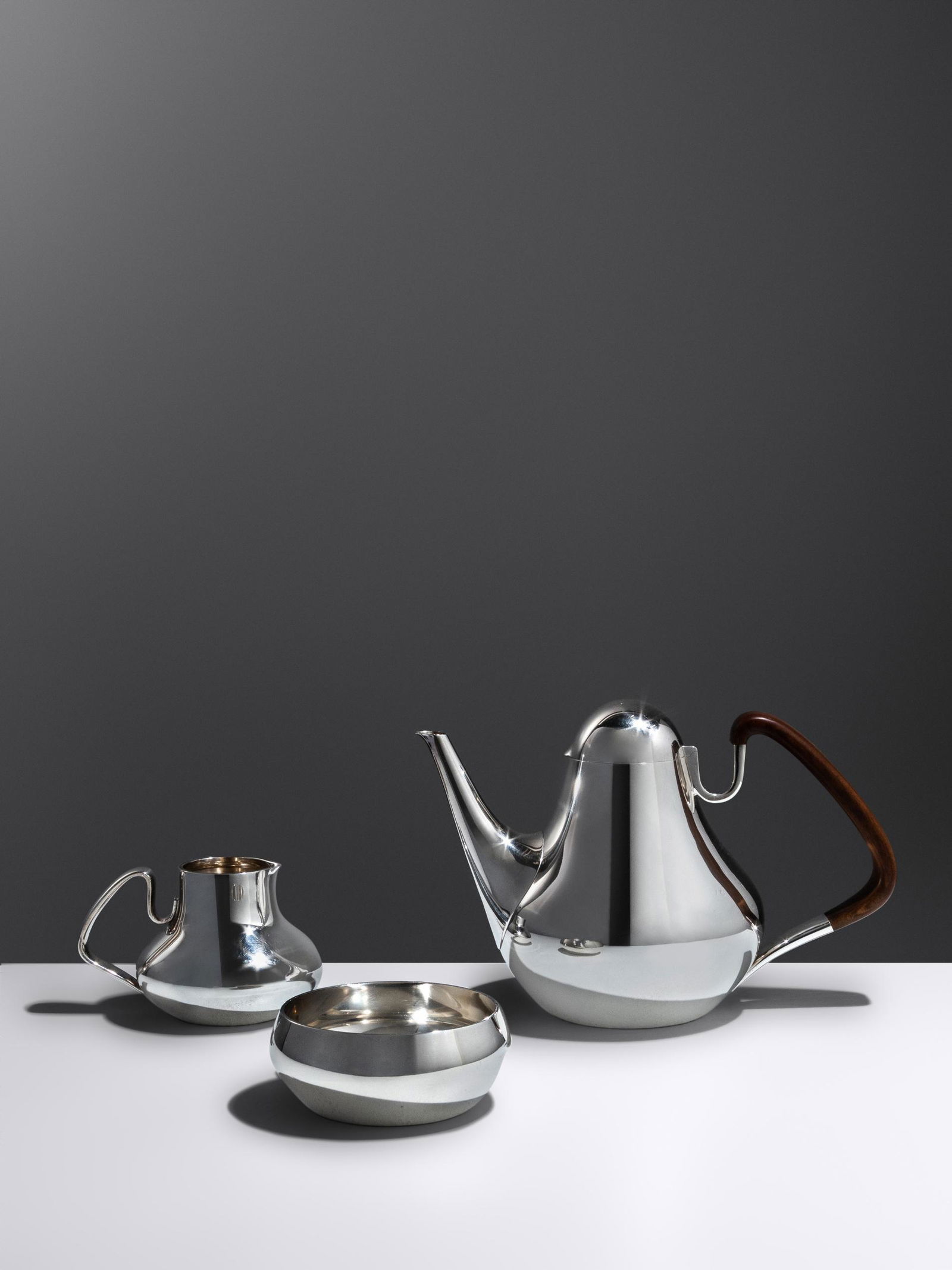 Henning Koppel (Danish, 1918-1981) Three Piece Coffee (1 of 2)