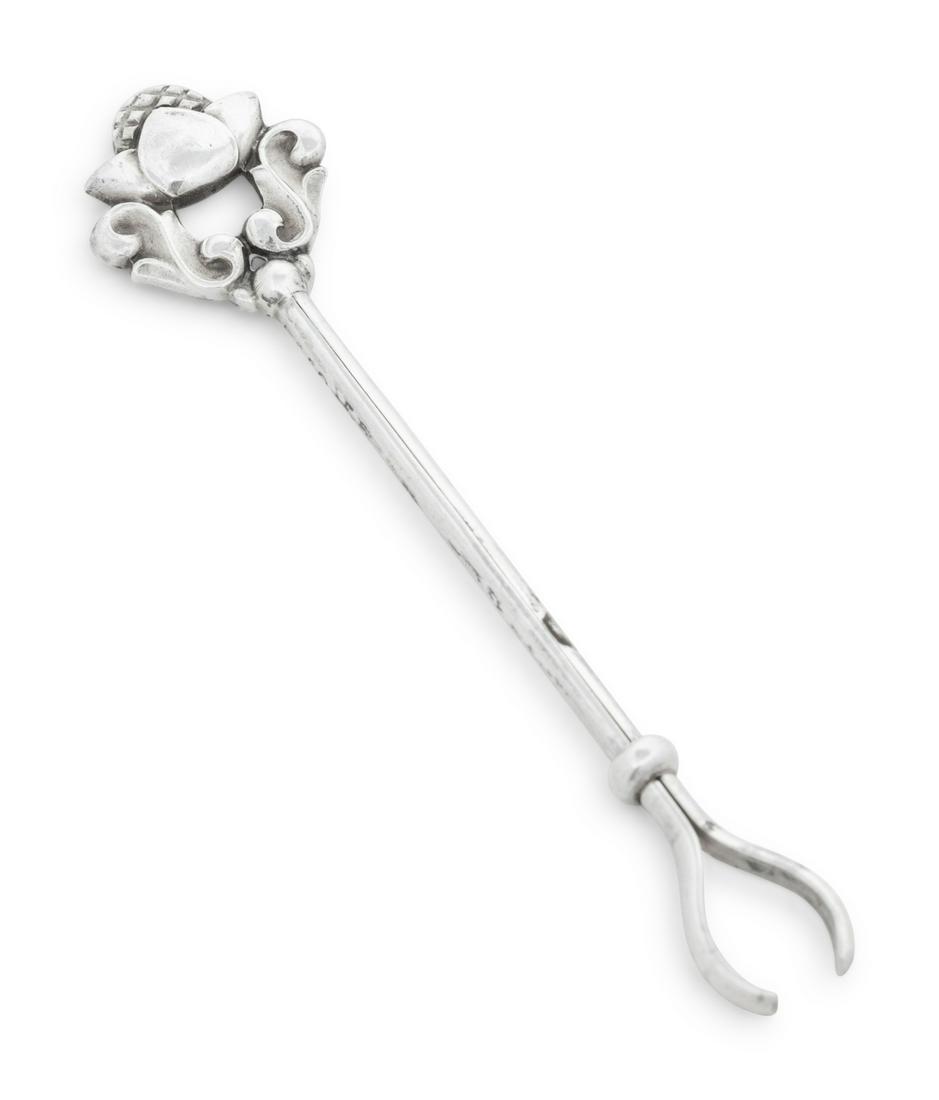 A Georg Jensen Silver Cigarette Holder (1 of 3)