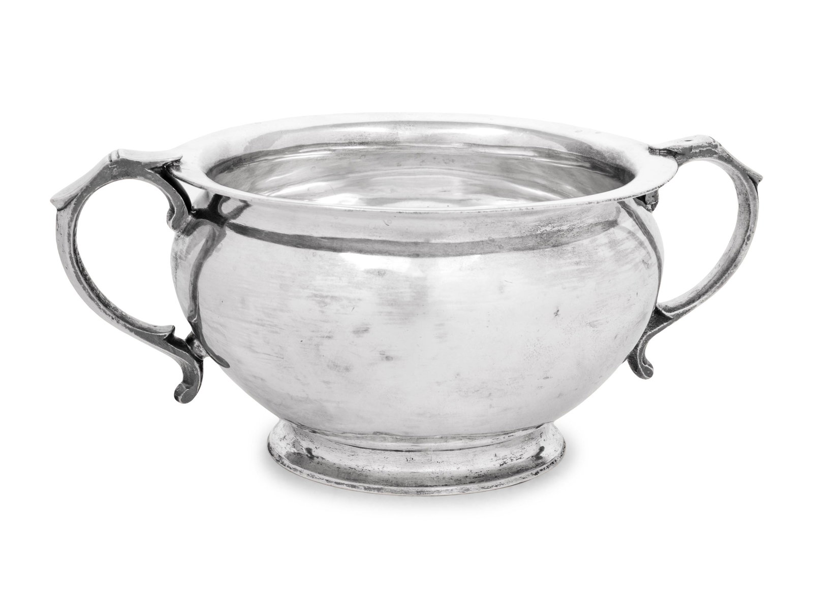 A Continental Silver Handled Bowl (1 of 5)