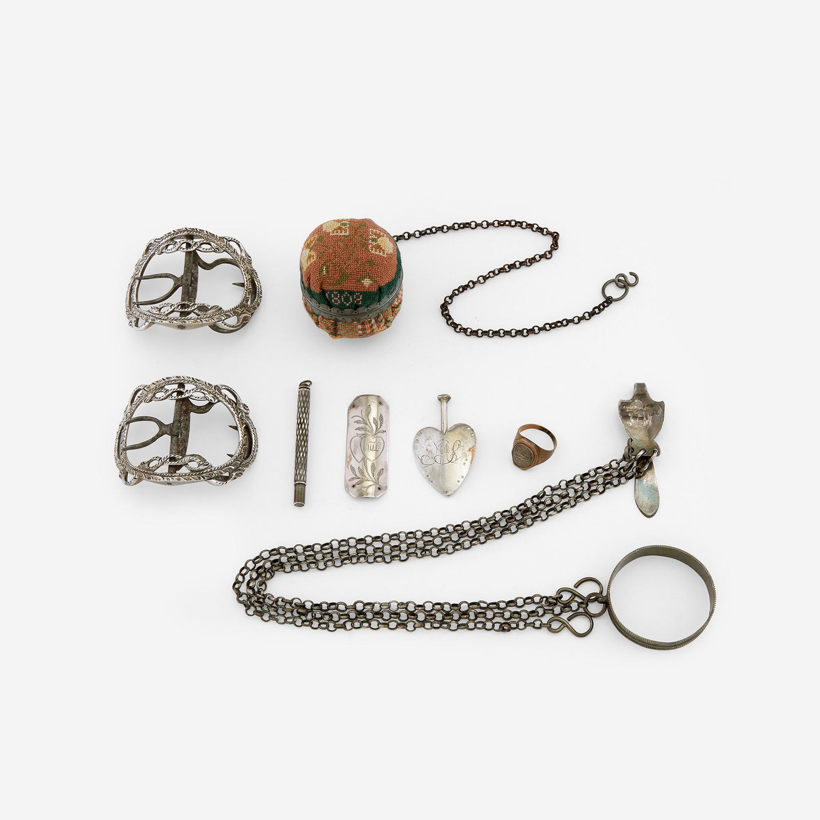 A group of jewelry and accessories late 18th/early 19th (1 of 2)