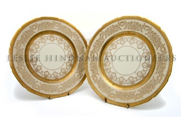 A Set of Twelve Bavarian Plates.: A Set of Twelve Bavarian Plates. Property from the Estate of Louise B. Young, Lake Forest, Illinois