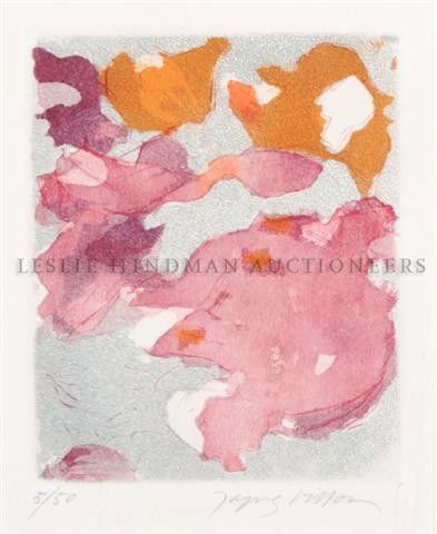 Jacques Villon, (French, 1875-1963), Untitled: Jacques Villon (French, 1875-1963) Untitled etching edition 5/50, signed (lower right) 5 1/2 x 4 1/4 inches. Property from the Estate of Norma Seidman, Lincolnwood, Illinois