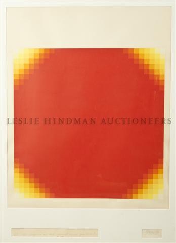 Herbert Bayer, (Austrian 1900-1985), Untitled: Herbert Bayer (Austrian 1900-1985) Untitled lithograph edition AP, signed (lower right), inscribed (lower left) 17 3/4 x 17 3/4 inches. Property from the Estate of Norma Seidman, Lincolnwood, Illino