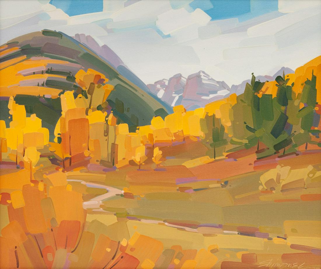 Mick Shimonek (American, 20th Century) Distant Bells (1 of 4)