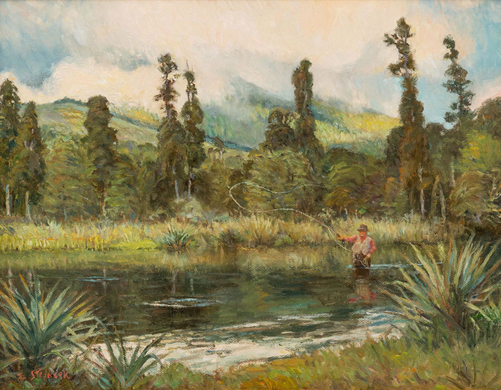 Lee Stroncek (American, b. 1952) Two Works: Outlet, (1 of 10)