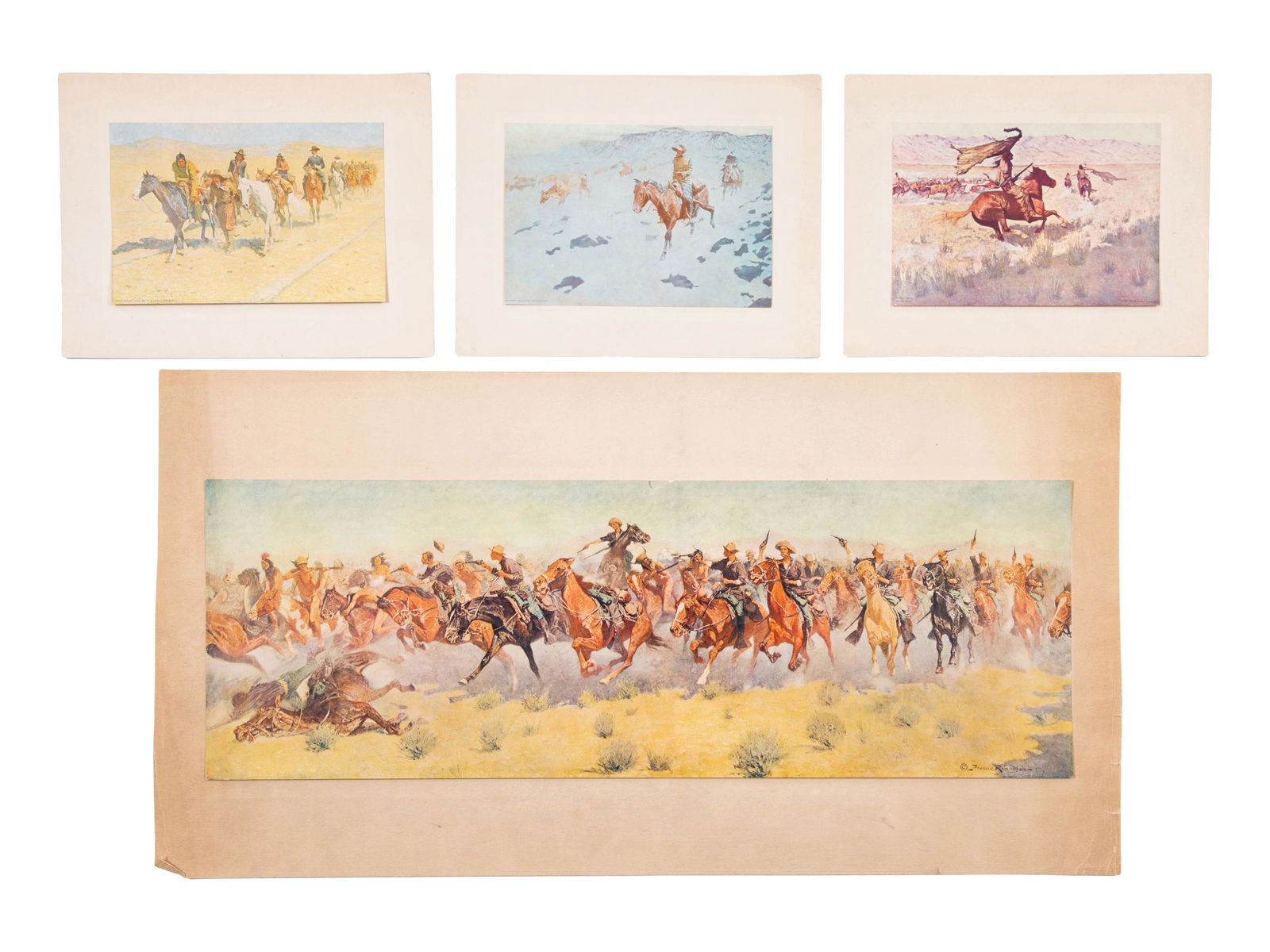 Frederick Remington (American, 1861-1909) Collection of (1 of 5)