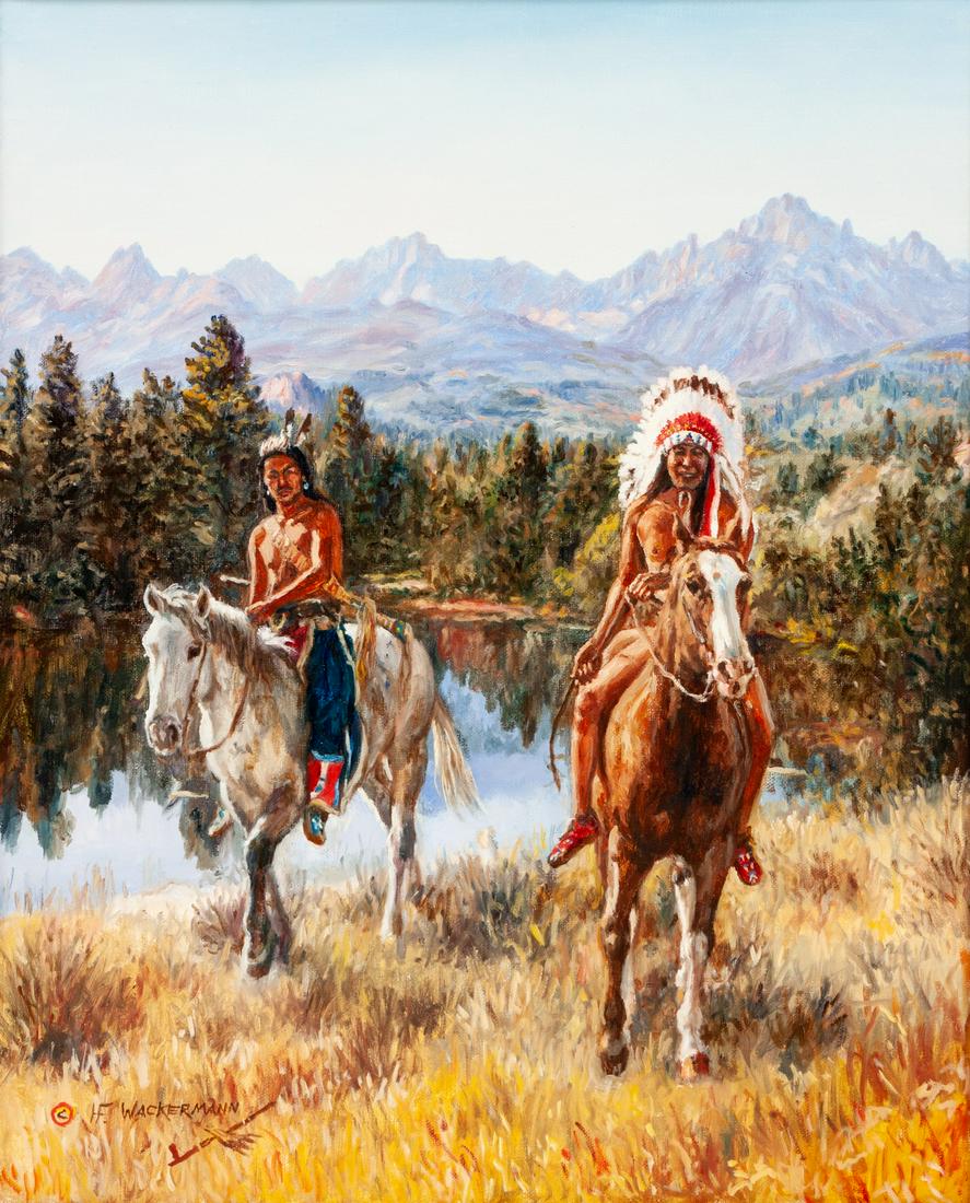 Hubert Wackermann (American, b. 1945) Nez Perce (1 of 5)