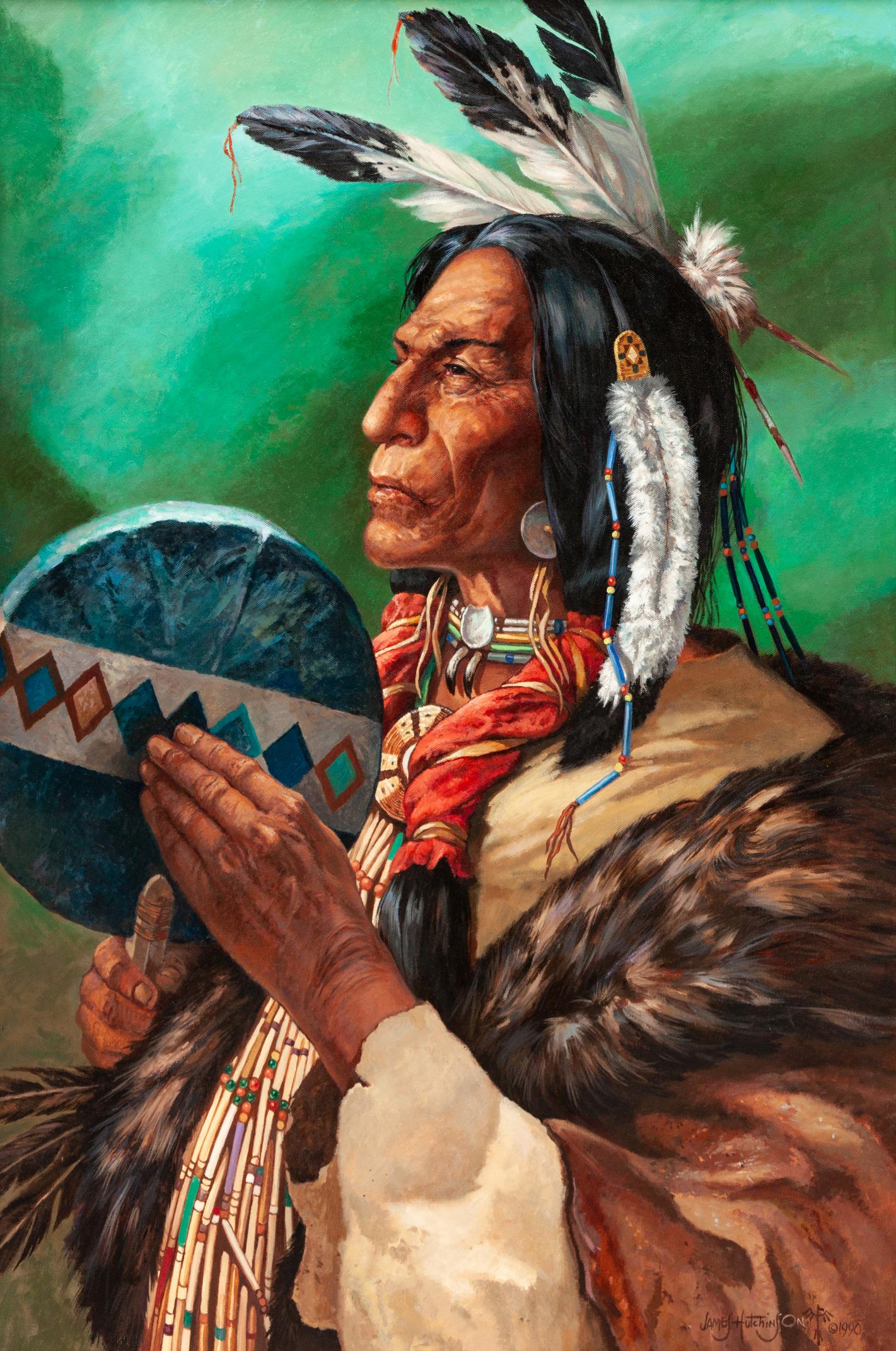 James F. Hutchinson (American, b. 1932) Two Works: Wolf (1 of 6)