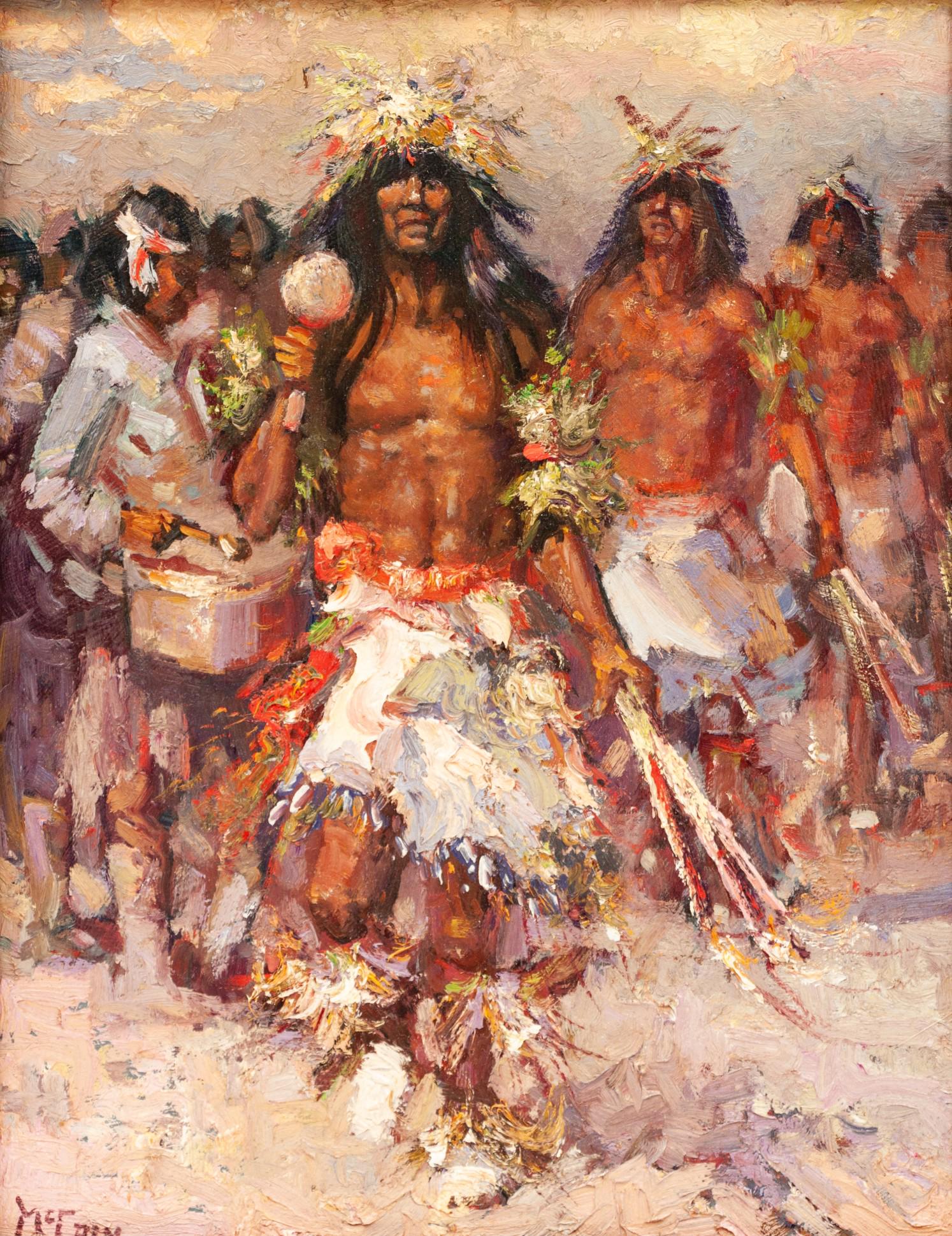 Buck McCain (American, b. 1943) Dancers (1 of 4)