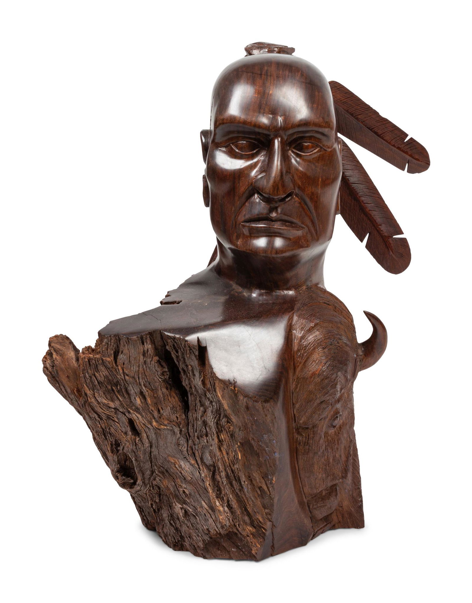 Artist Unknown Buffalo Warrior (1 of 4)