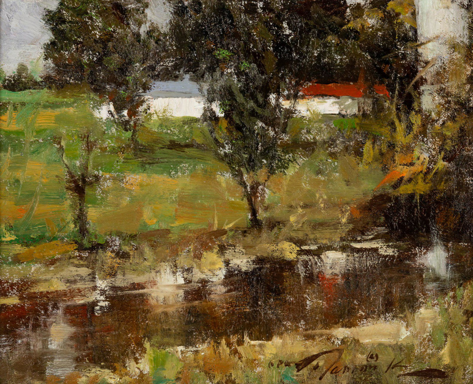 Ramon Kelley (American, b. 1939) Spring Reflections (1 of 4)