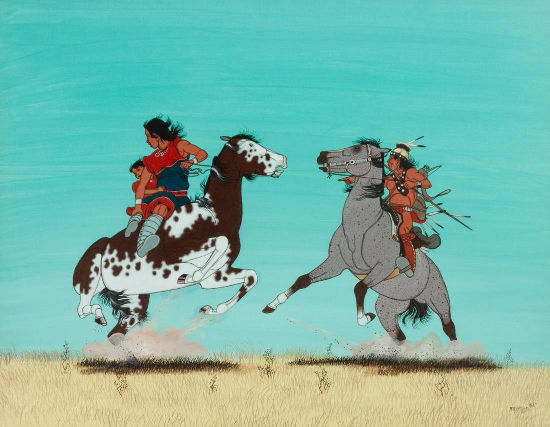 Beatien Yazz (Dine, 1928-2012) untitled, 1982 (1 of 3)