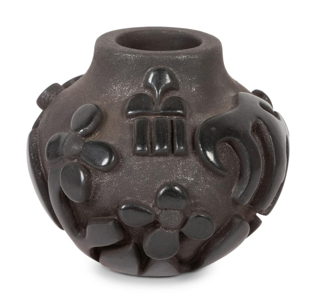 Linda Cain (Santa Clara, b. 1949) Carved Micaceous (1 of 4)