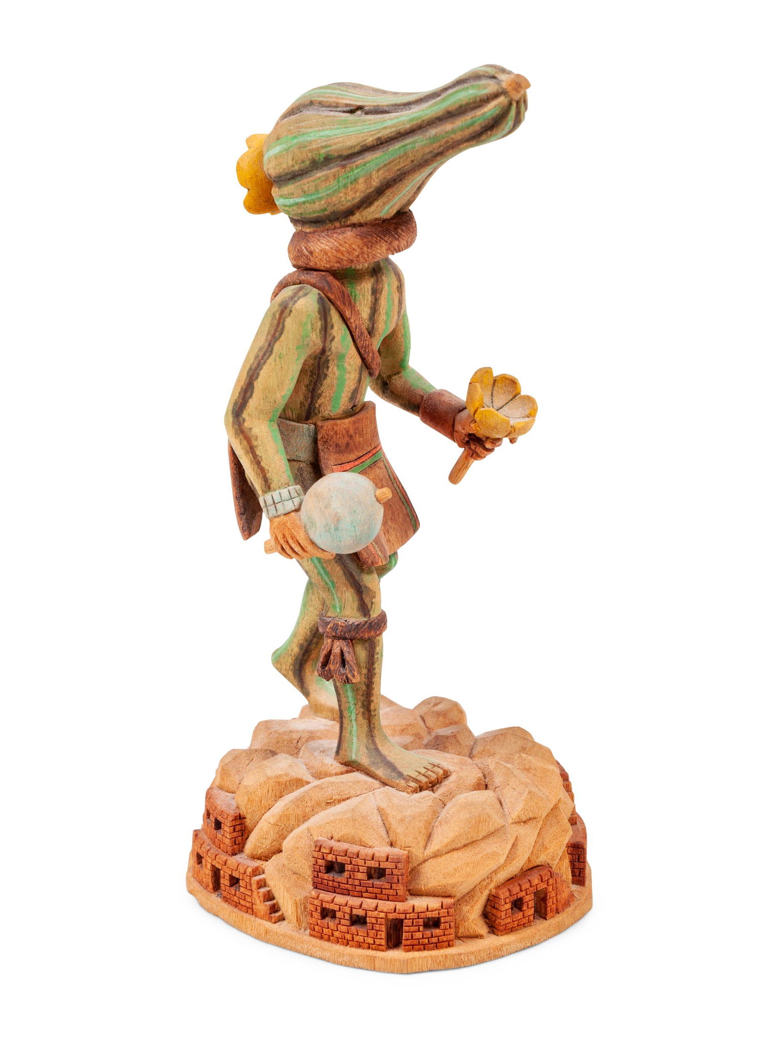 Ronald Honyouti (Hopi, b. 1955) Katsina Carving (1 of 4)