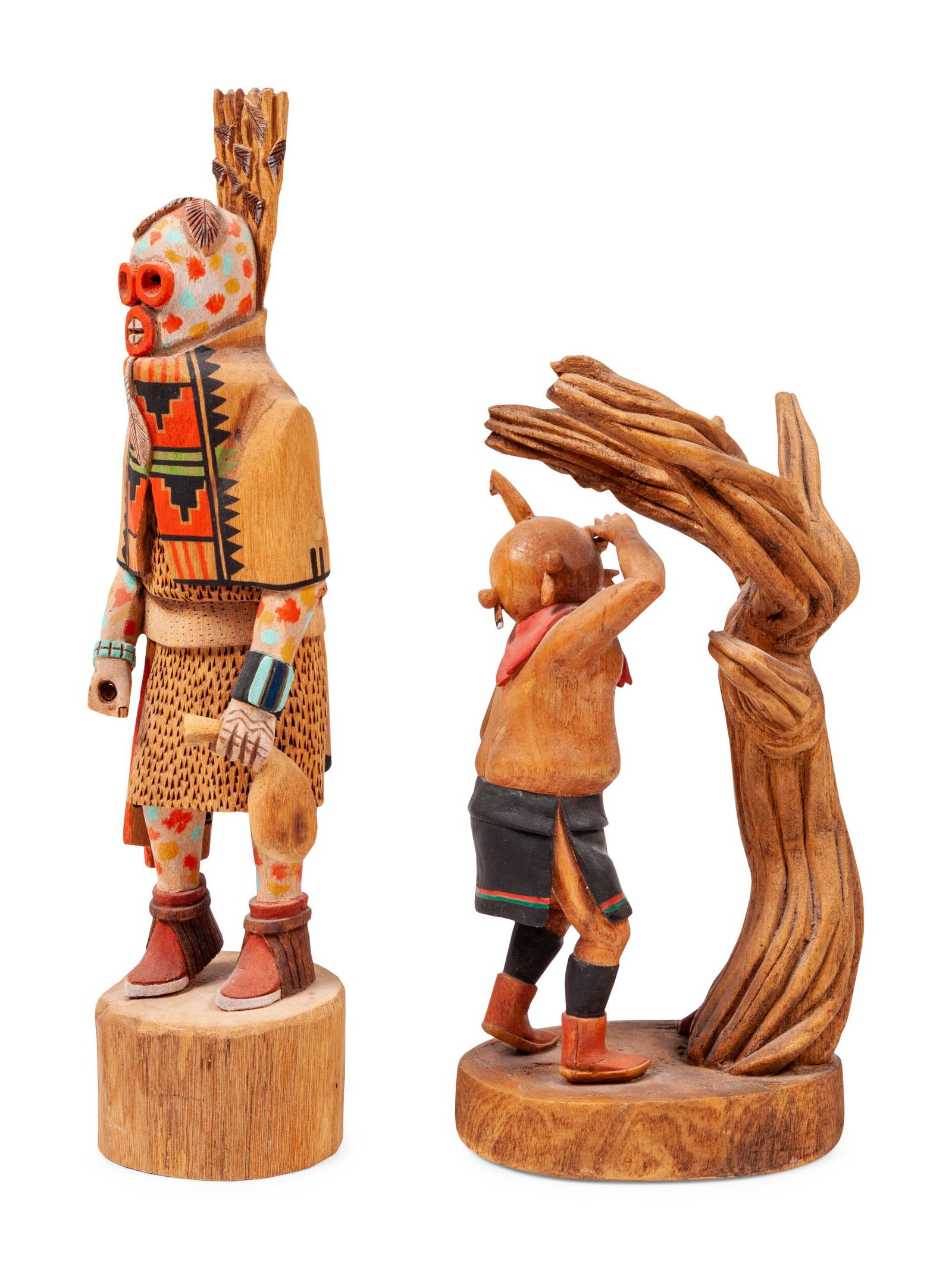 Pair of Hopi Katsina Carvings (1 of 6)