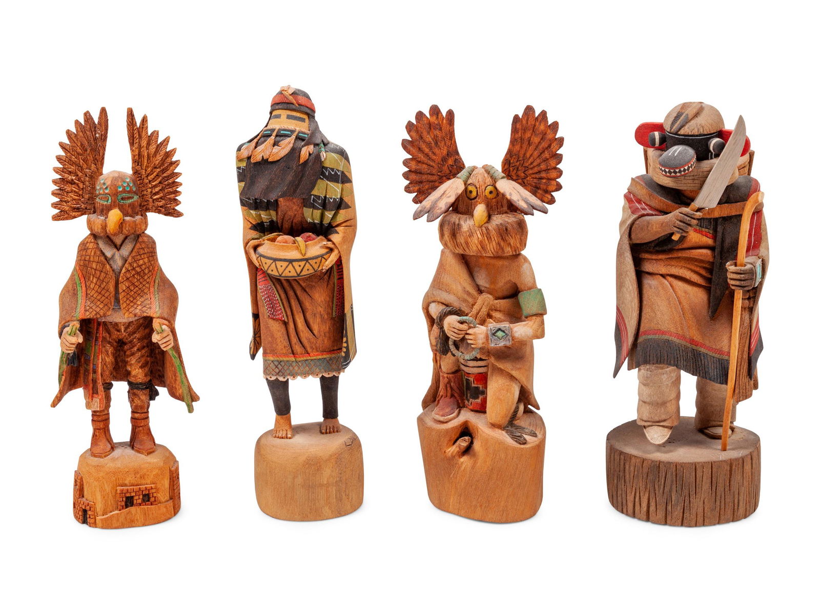 Group of Hopi Katsina Carvings (1 of 5)