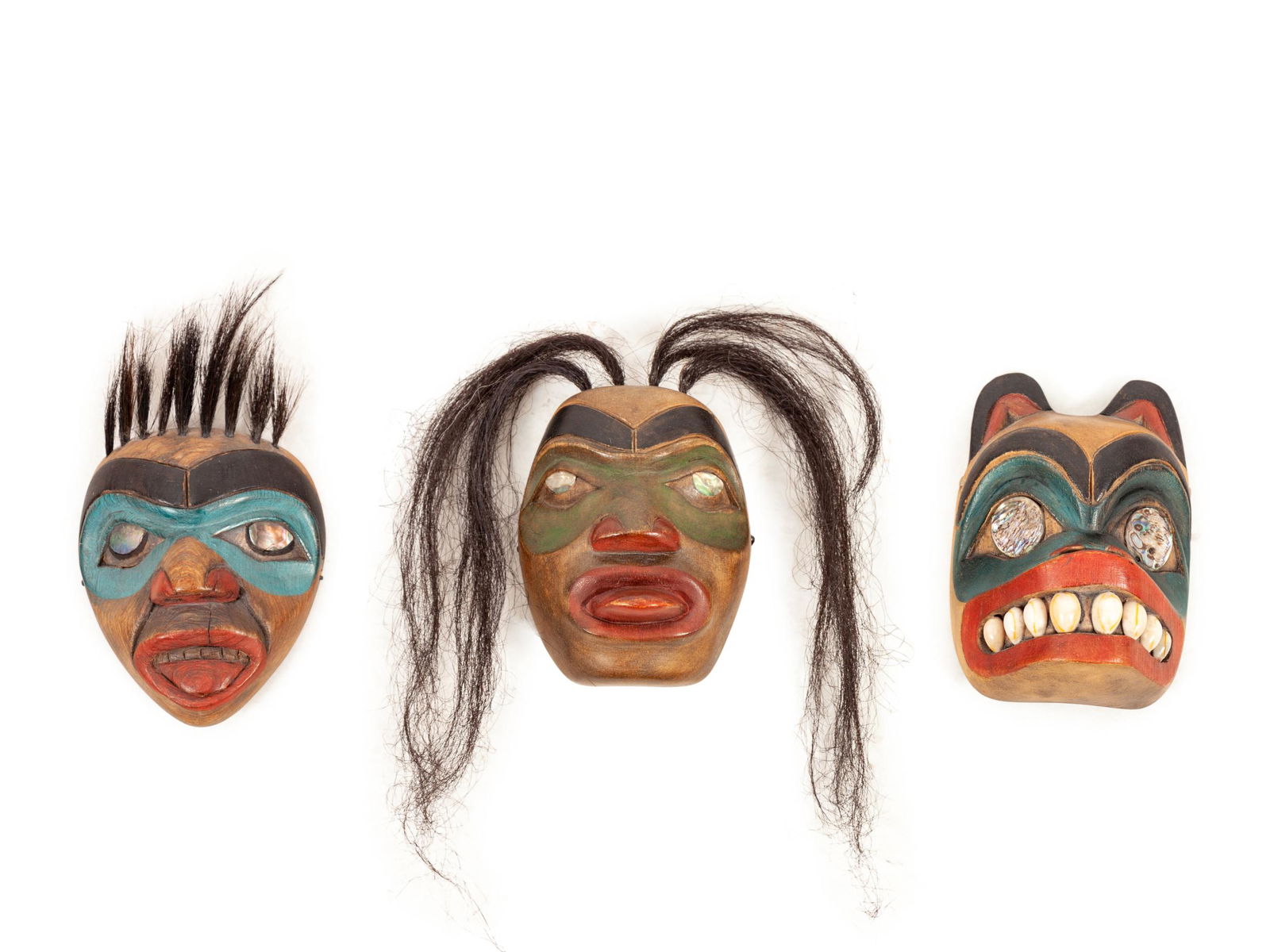 Rich Lavelle (Adopted Tlingit, b. 1945) Maskettes (1 of 1)