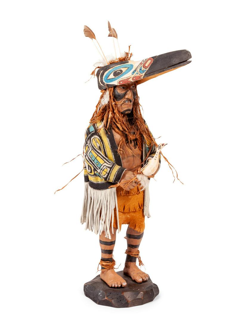 Don Lelooska (Adopted Kwakwaka'awkw, 1933-1996) Carved (1 of 6)