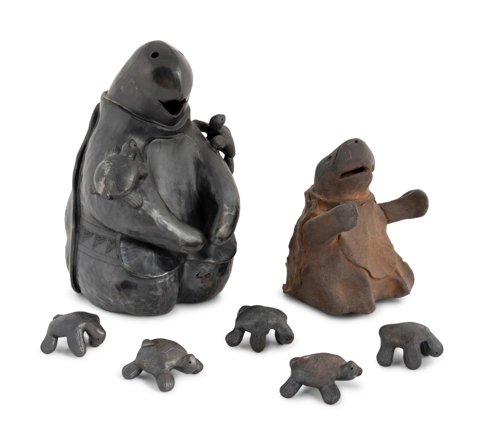 Randall Chitto (Choctaw, 20th century) Blackware (1 of 4)