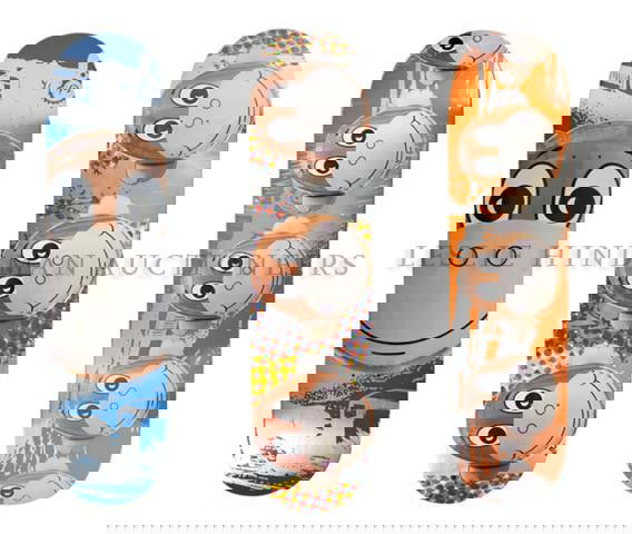 Jeff Koons, (American, b. 1955), Skate Decks (3 wo: Jeff Koons (American, b. 1955) Skate Decks (3 works) printed decks 31 1/2 x 7 3/4 inches.