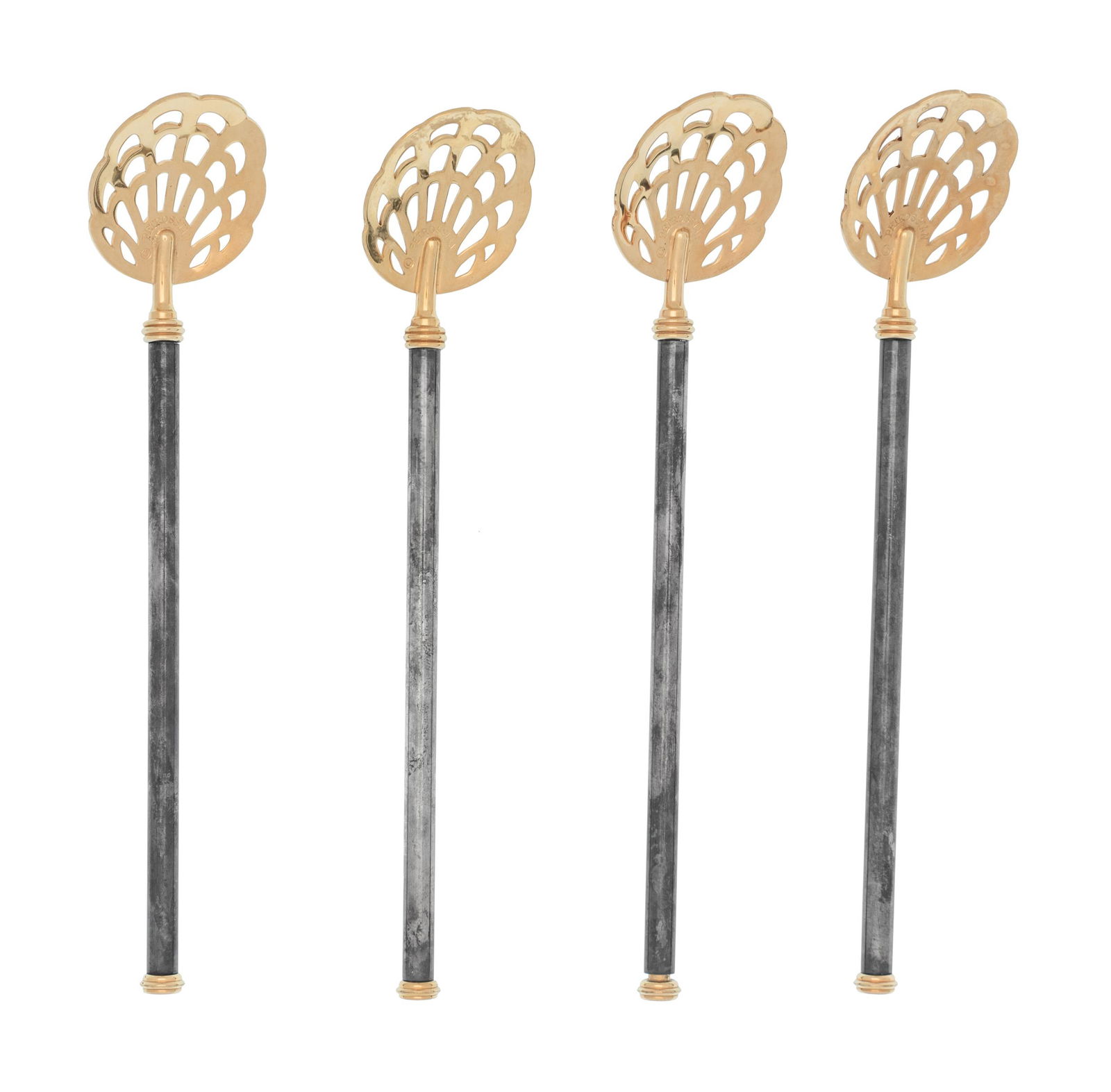 A Group of Petrossian Gold- and Silver-Plate Pierced (1 of 3)