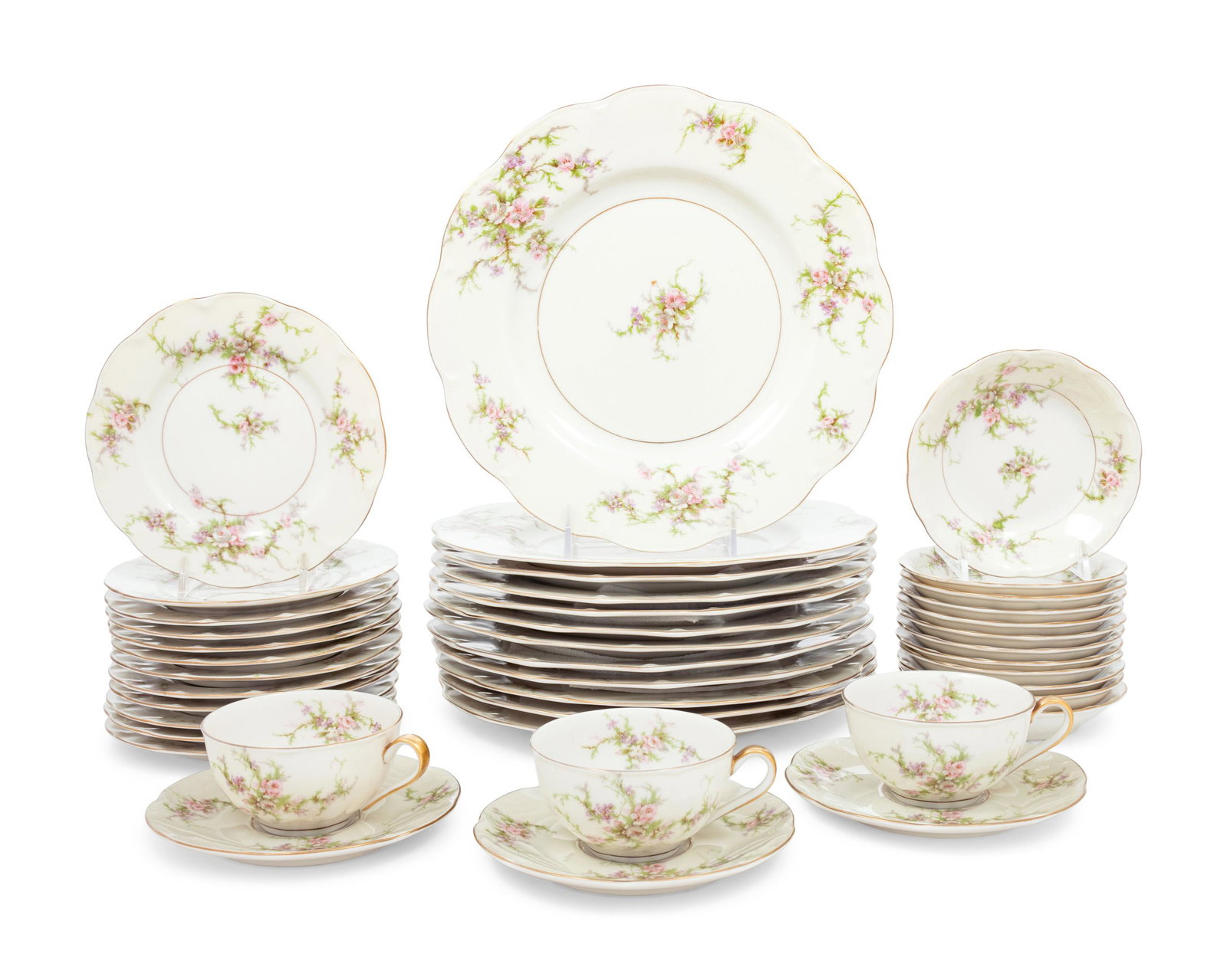 A Theodore Haviland Rosalinde Porcelain Dinner Service (1 of 2)