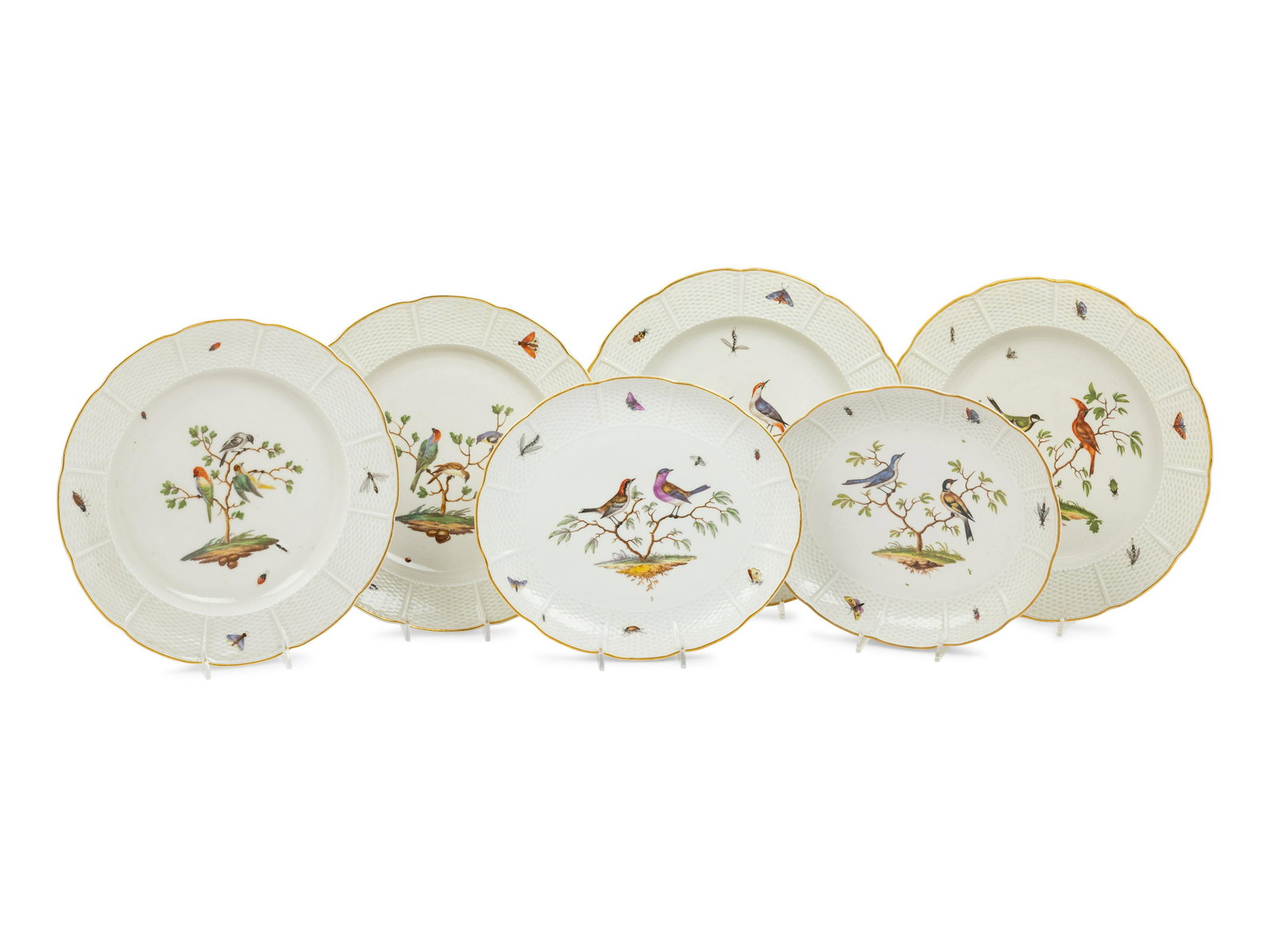 A Set of Ludwigsburg Porcelain Plates (1 of 5)