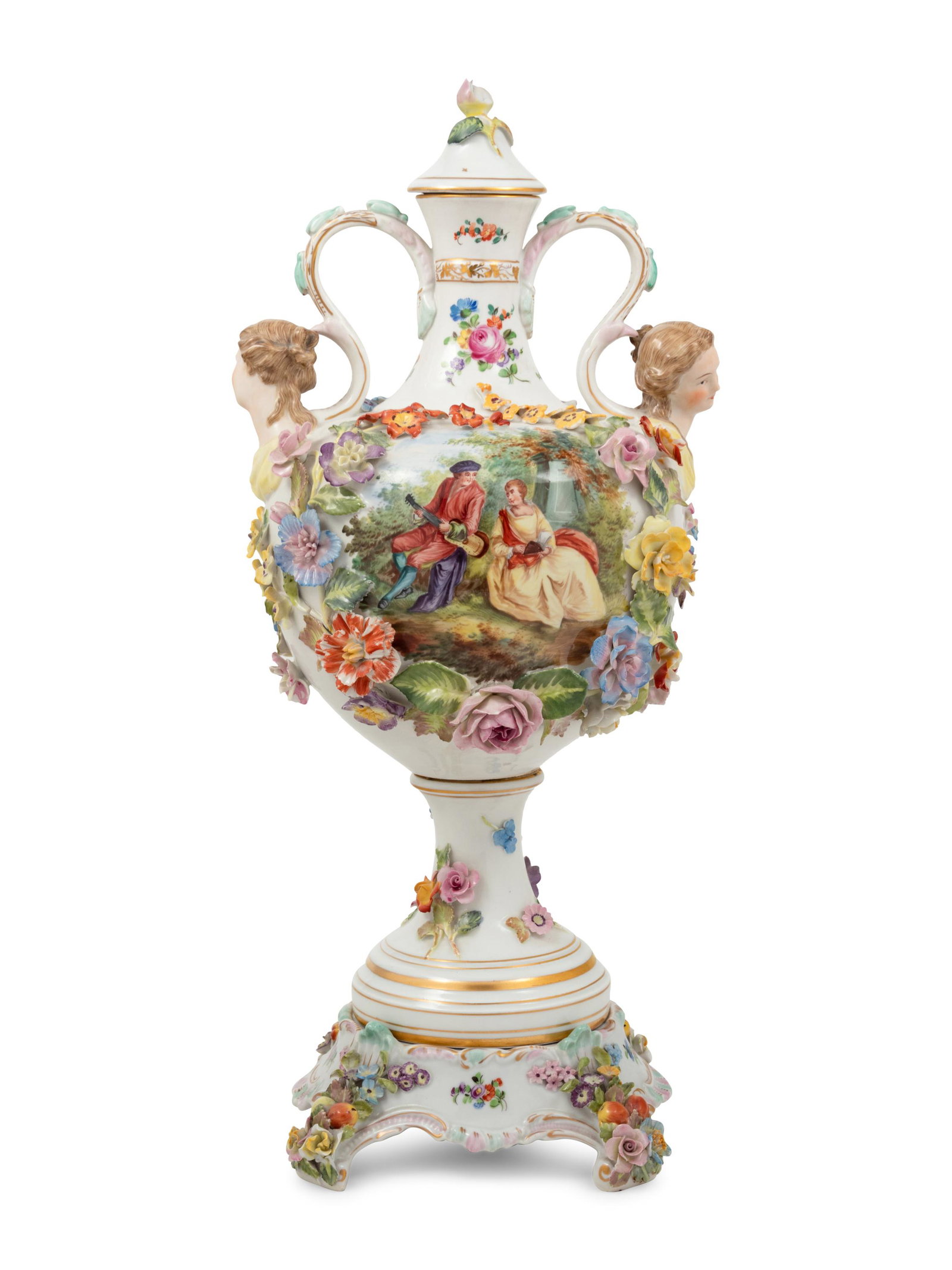 A Dresden Porcelain Urn (1 of 5)