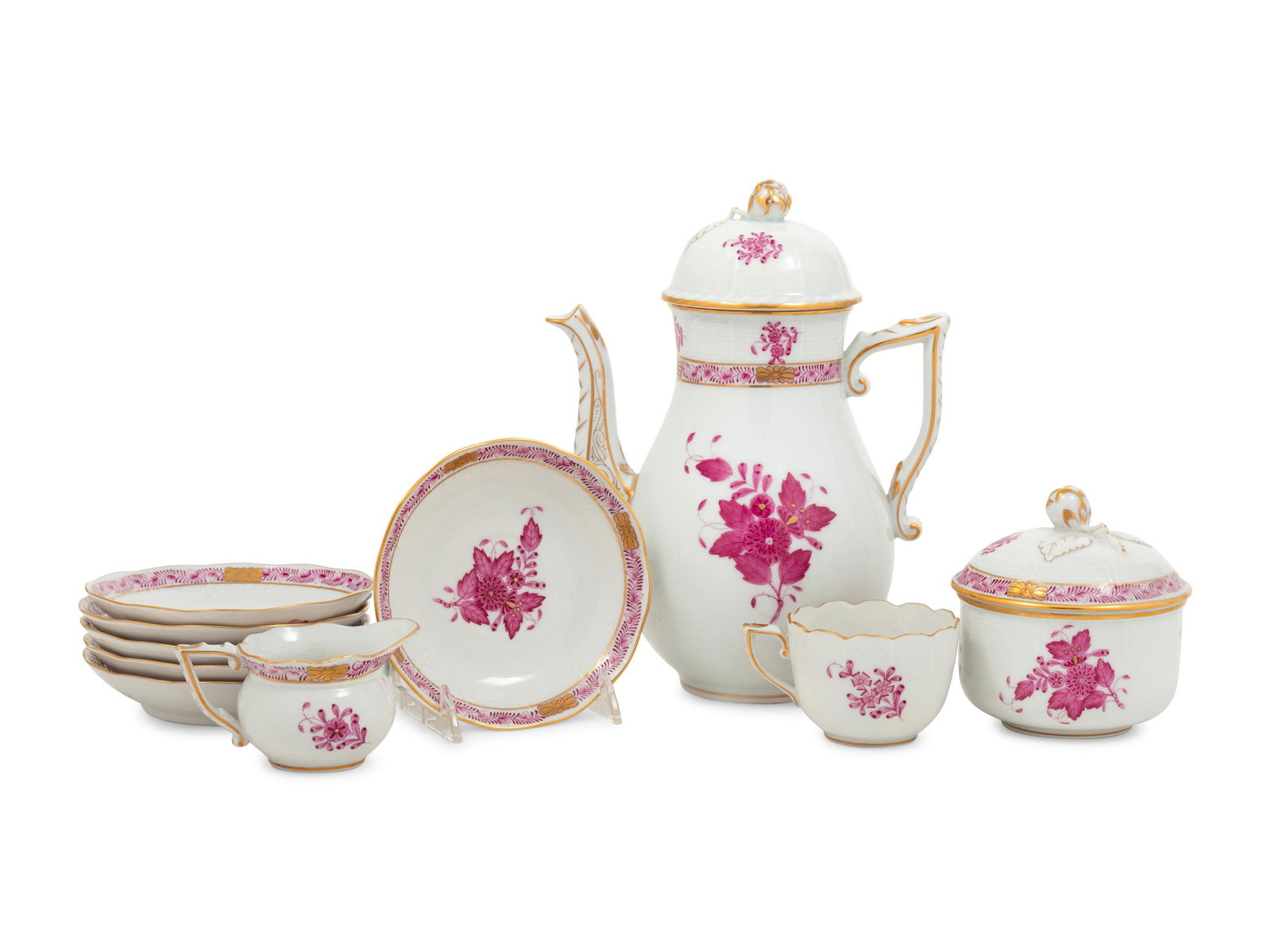 A Herend Porcelain Coffee Service (1 of 5)