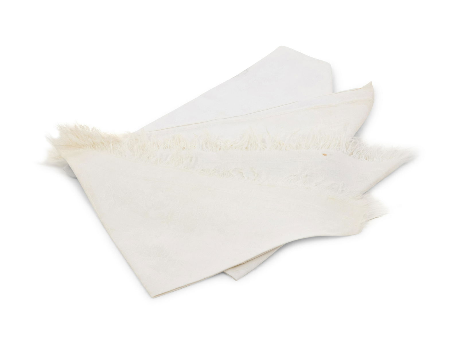 Four Russian Imperial Damask Napkins (1 of 2)