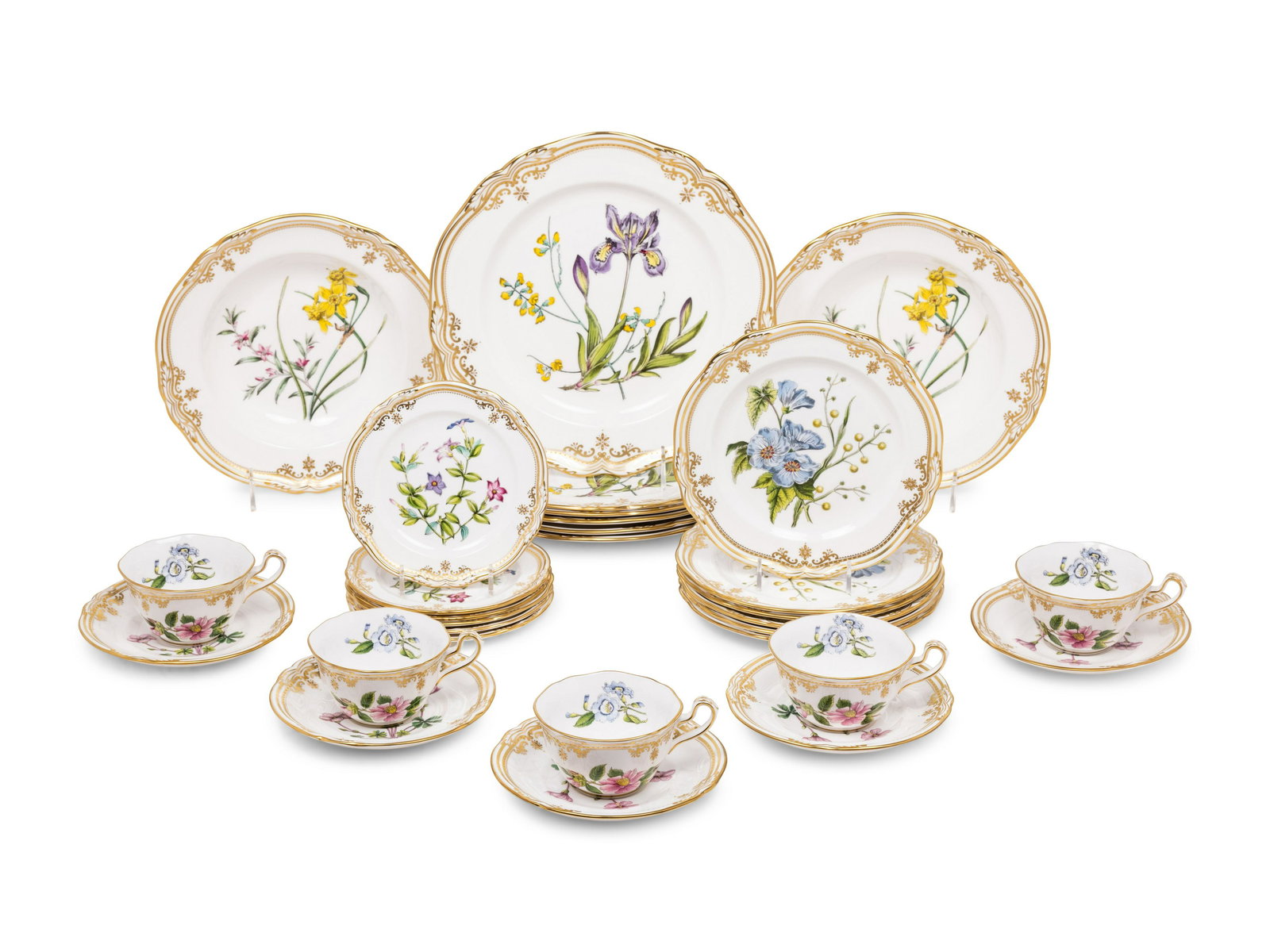 A Spode Stafford Flowers  Porcelain Dinner Service (1 of 5)