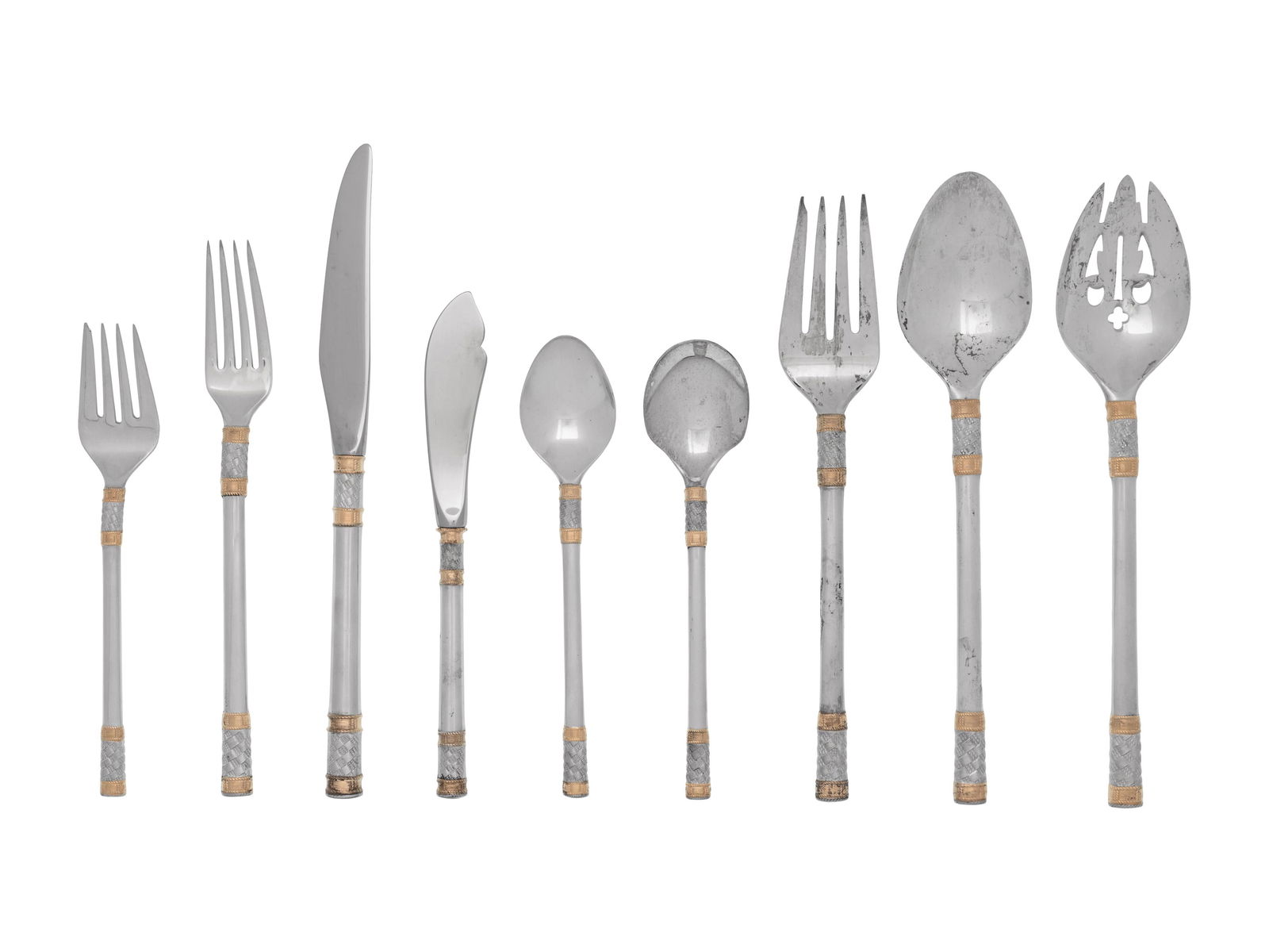 An American Silver Flatware Service (1 of 2)