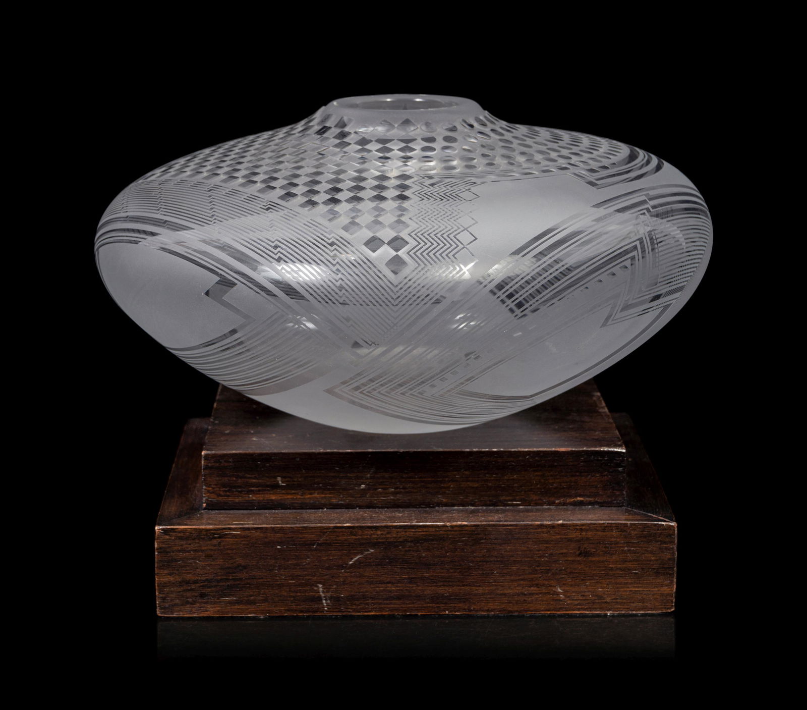 An American Studio Glass Vase by Bob Toensing and (1 of 8)