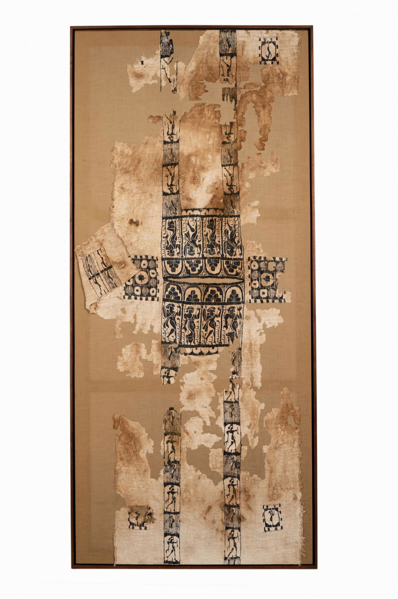 A Coptic Textile Fragment   91 3/4 x 42 inches (231 x (1 of 4)