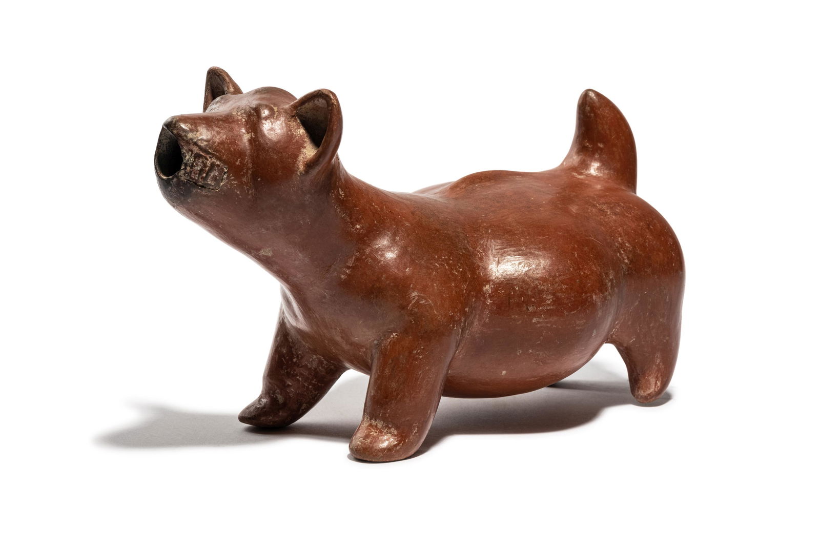 A Colima Dog Effigy Vessel Height 6 1/4 inches (16 (1 of 5)