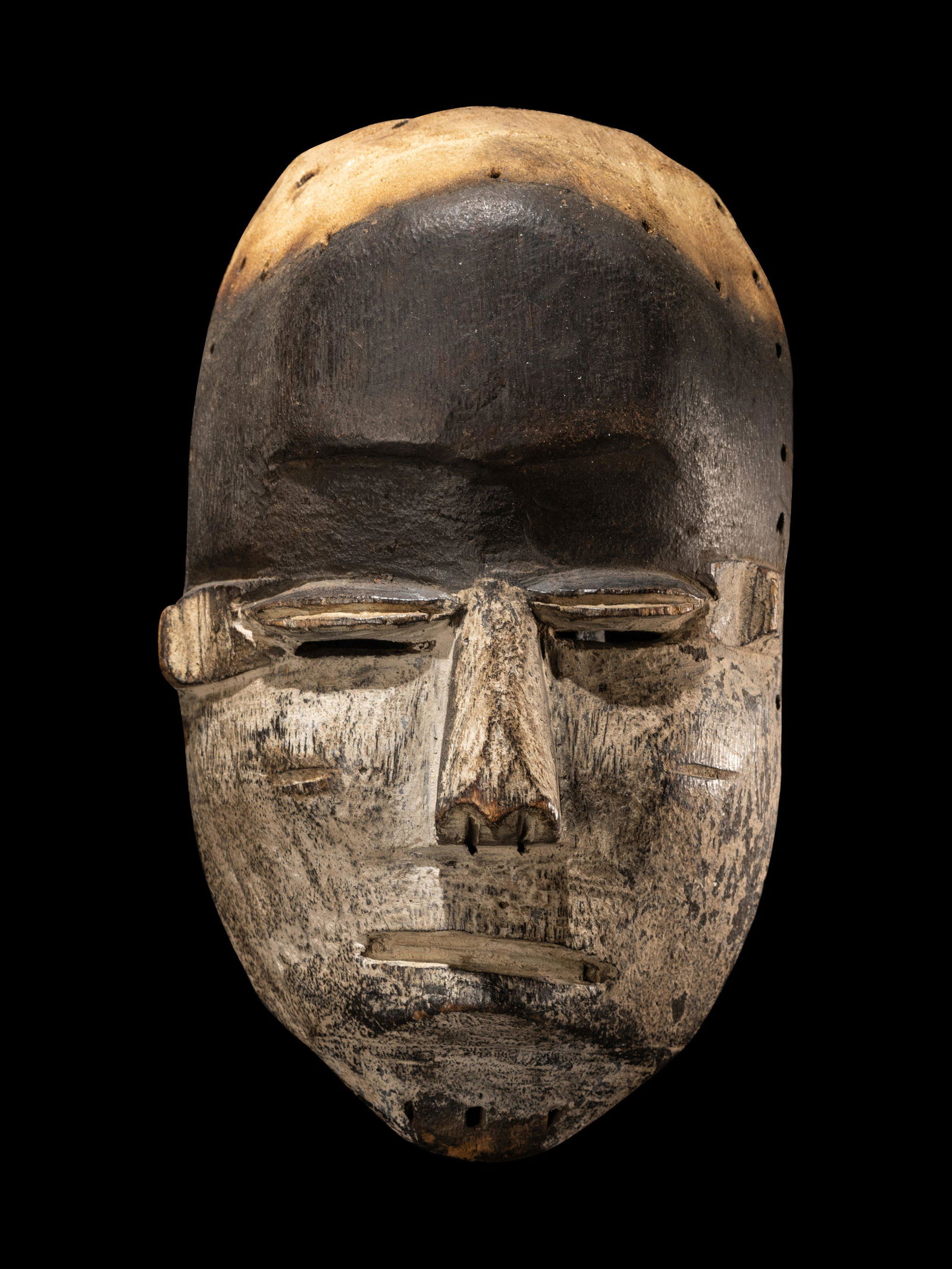 A Dan Wood Mask Height 12 inches (30 cm). (1 of 5)