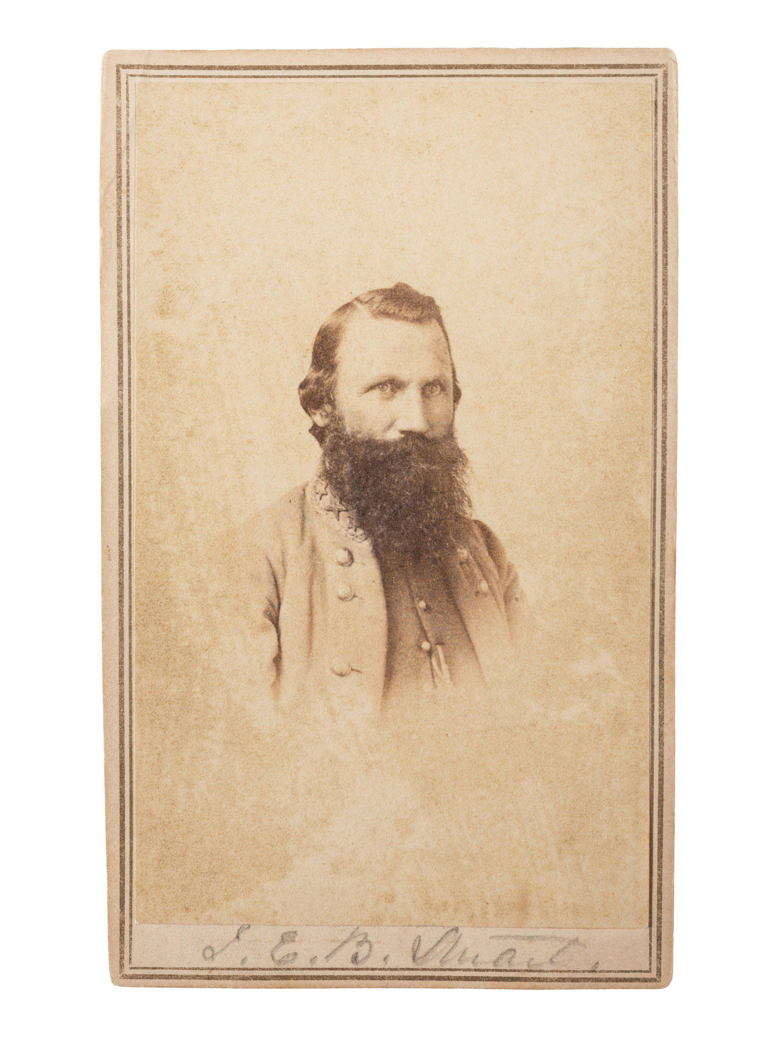 [CIVIL WAR]. JONES & VANERSON, photographers. CDV of (1 of 2)