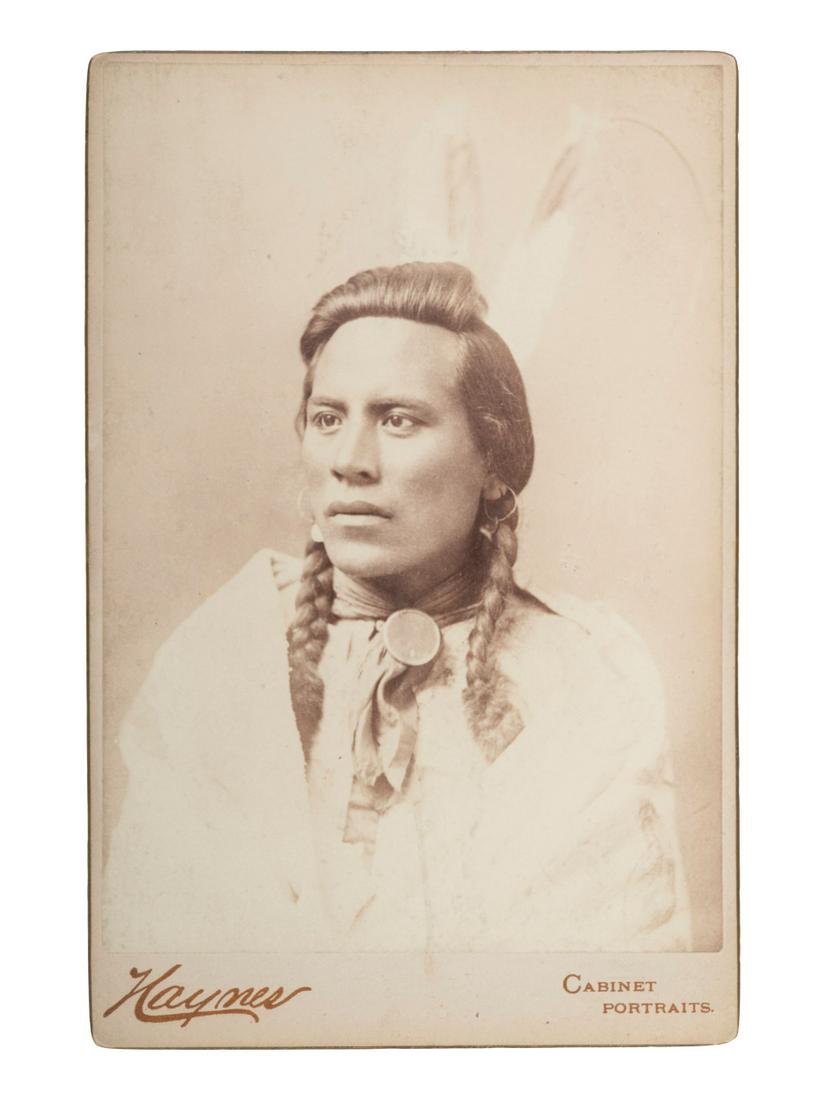 [NATIVE AMERICANS]. HAYNES, Frank Jay (1853-1921), (1 of 2)