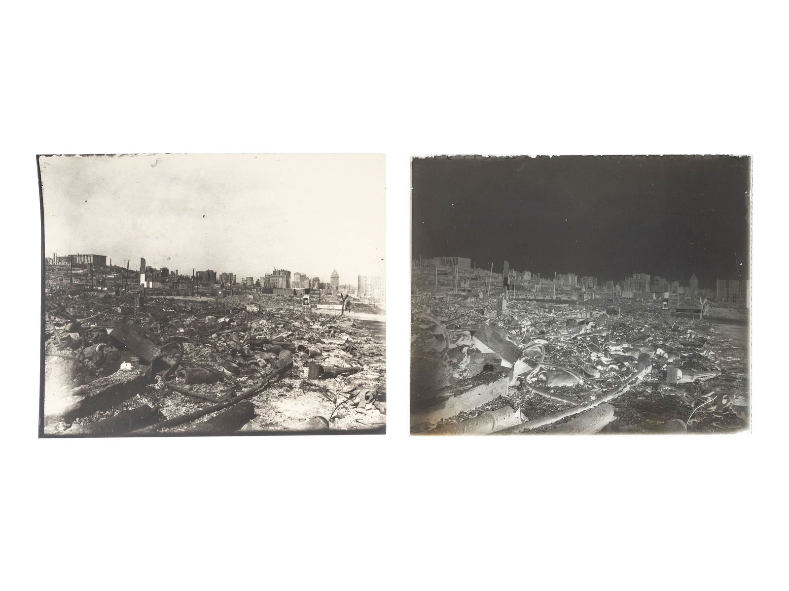 [CALIFORNIA]. A group of 21 glass negatives documenting (1 of 16)