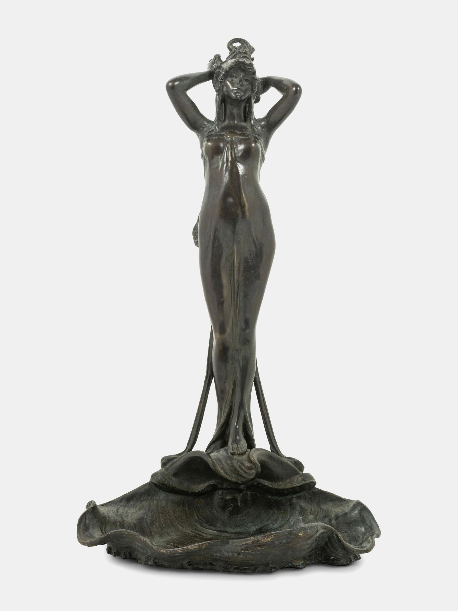 Emmanuel Villanis (French, 1858-1914) Spelter Statue (1 of 4)