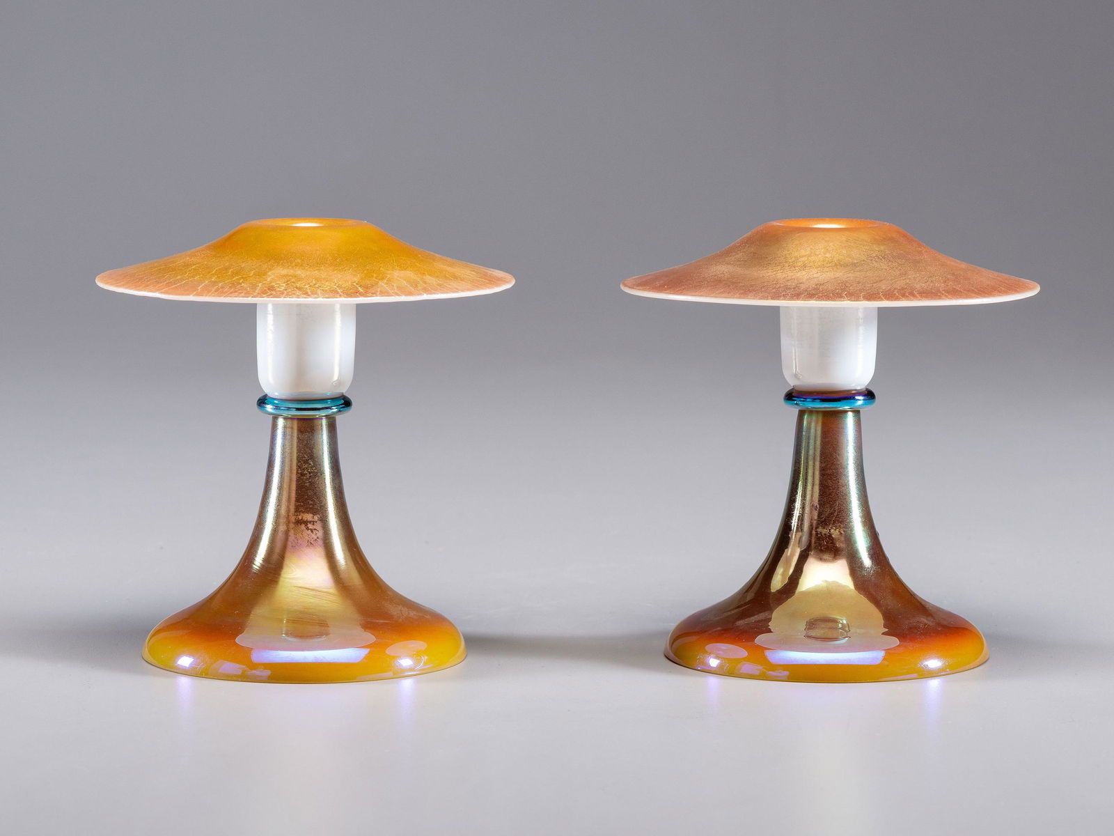 Steuben American, Early 20th Century Candlesticks (1 of 2)