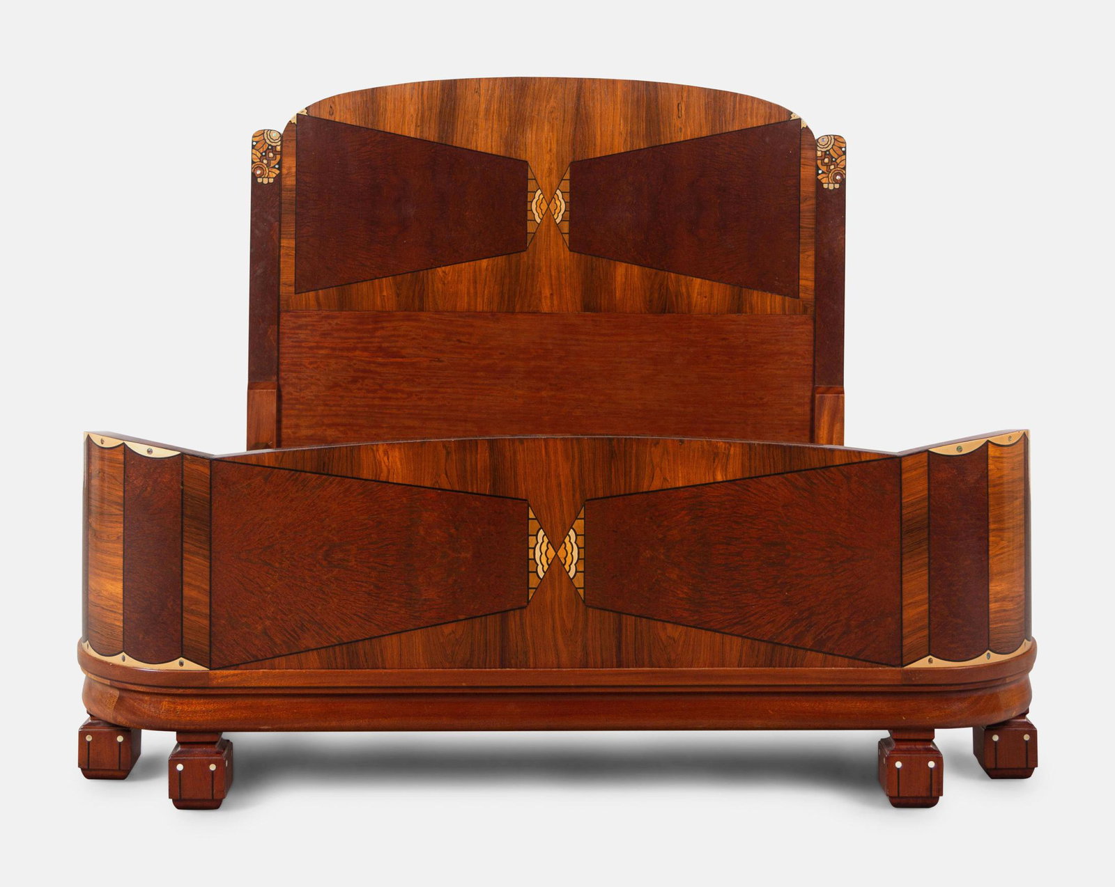 Art Deco First Half 20th Century Bed (1 of 3)