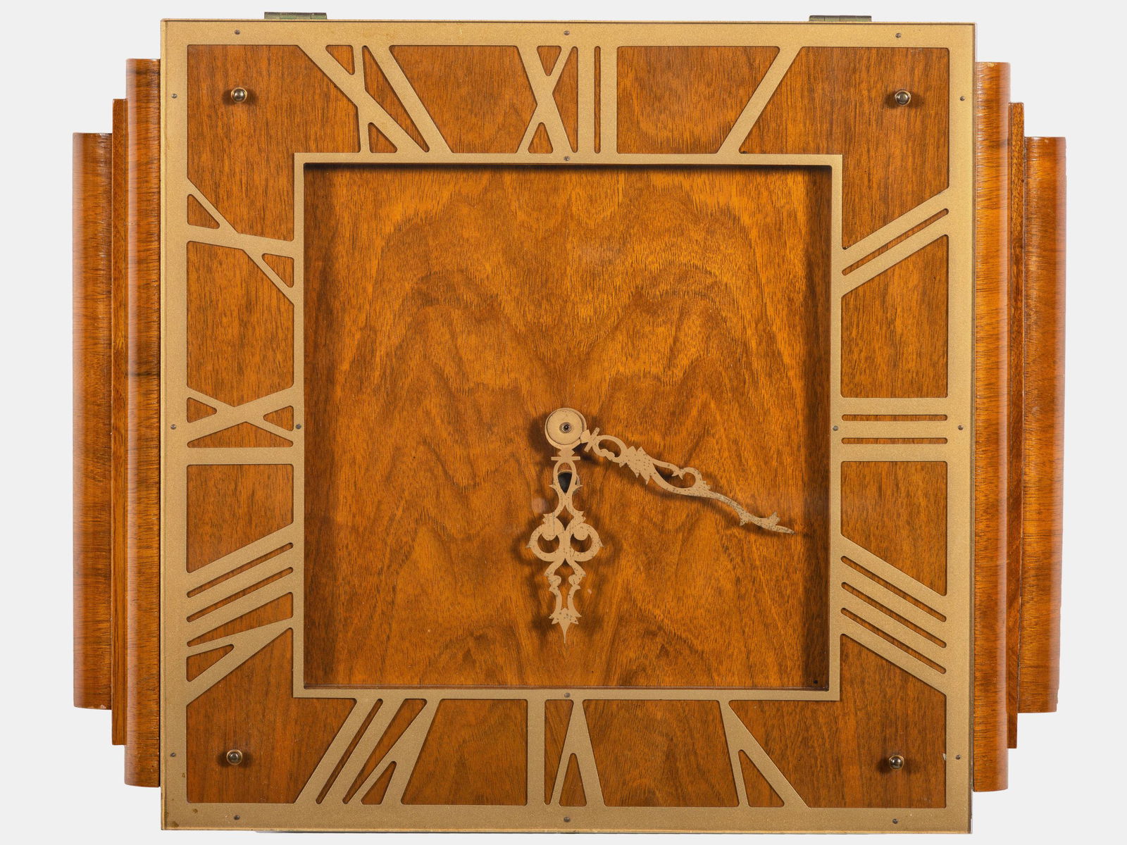 Art Deco First Half 20th Century Mounted Wall Clock (1 of 2)