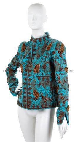 A Group of Garments,: A Group of Garments, 4 ensembles total, comprised of an Oscar de la Renta jackets and a suit, a Carolina Herrera jacket and an Ungaro suit. Property of a Lady New York City, New York