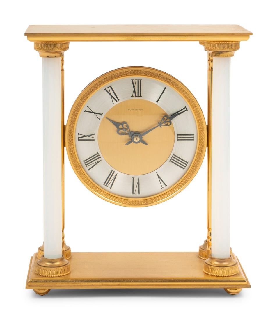 An Hour Lavigne Bronze Portico Clock (1 of 4)